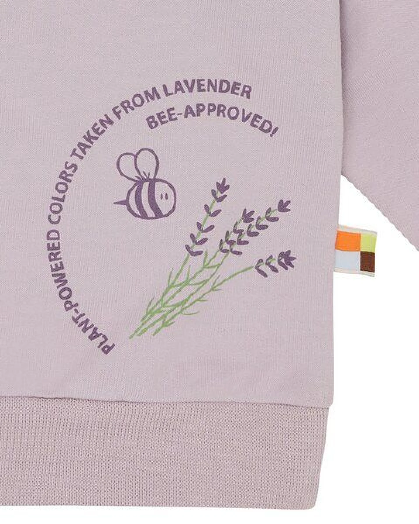loud + proud Babys & Kinder Sweatshirt mit Pflanzenfarben gefärbt, GOTS zertifiziert – Ansicht 3