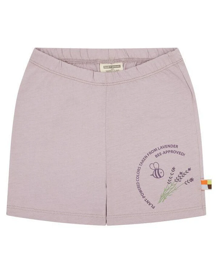 loud + proud Babys & Kinder Short mit Pflanzenfarben gefärbt, GOTS zertifiziert
