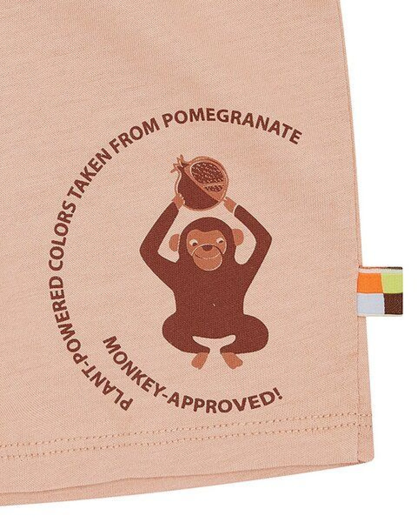 loud + proud Babys & Kinder Short mit Pflanzenfarben gefärbt, GOTS zertifiziert – Ansicht 3