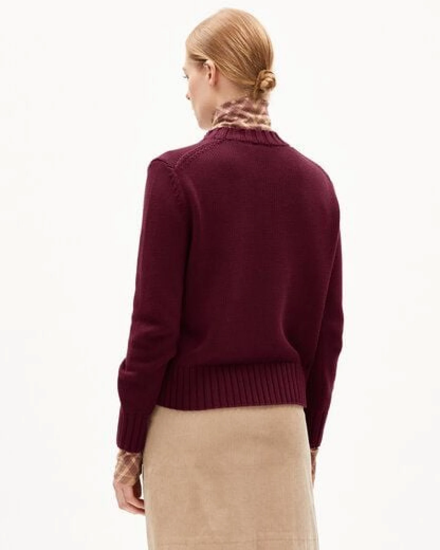 ARMEDANGELS AMALIAAS EREN COTTON - Damen Pullover Relaxed Fit aus Bio-Baumwolle – Ansicht 2