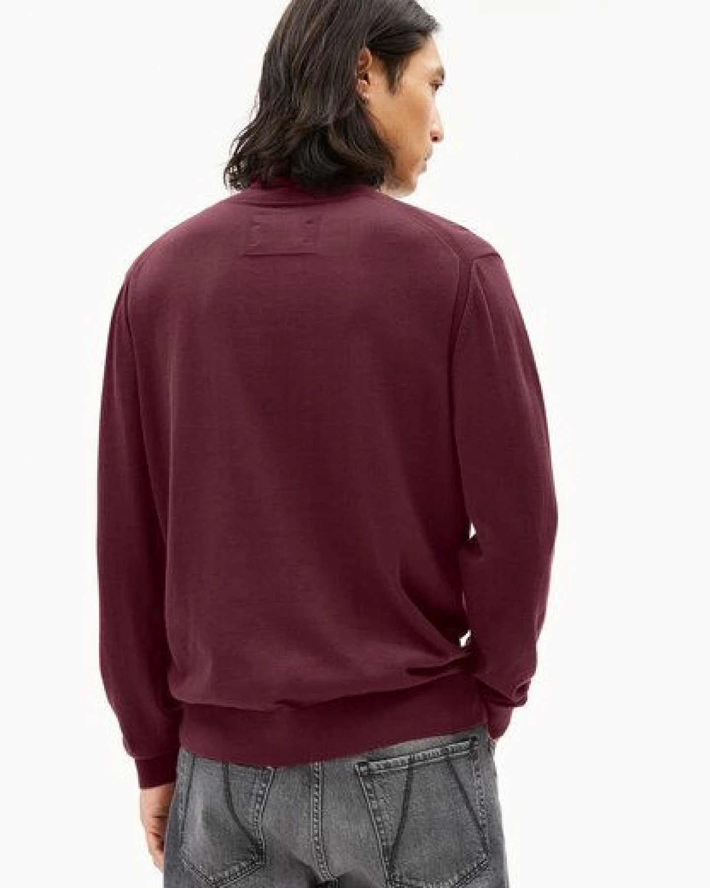 ARMEDANGELS GAARDO Herren Pullover Regular Fit aus Bio-Baumwolle – Ansicht 2