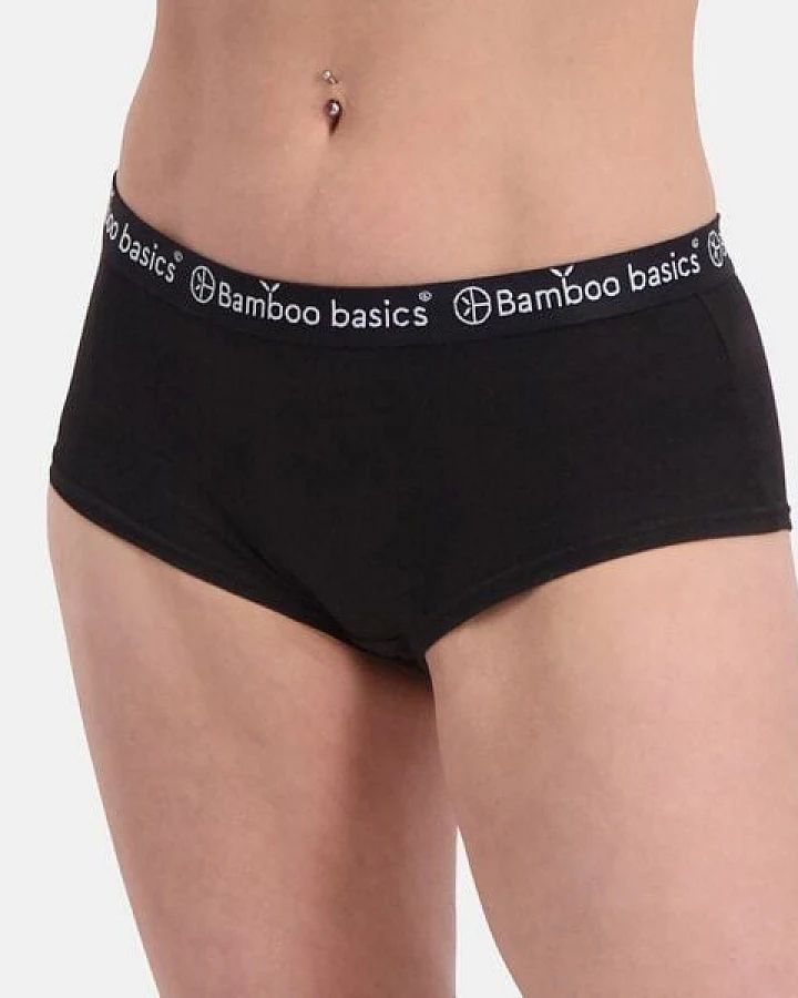 Bamboo Basics Nahtloser Damen Hipster-Slip IRIS aus Bambusviskose / Biobaumwolle (2er Pack)