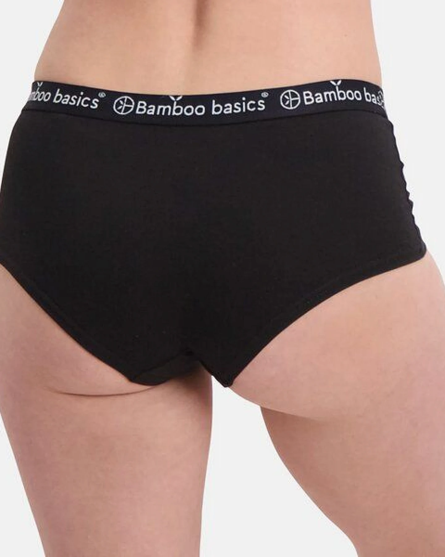 Bamboo Basics Nahtloser Damen Hipster-Slip IRIS aus Bambusviskose / Biobaumwolle (2er Pack) – Ansicht 3