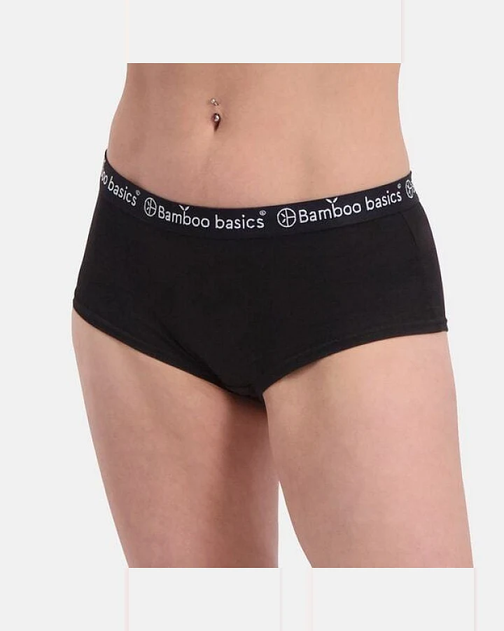 Bamboo Basics Nahtloser Damen Hipster-Slip IRIS aus Bambusviskose / Biobaumwolle (2er Pack)