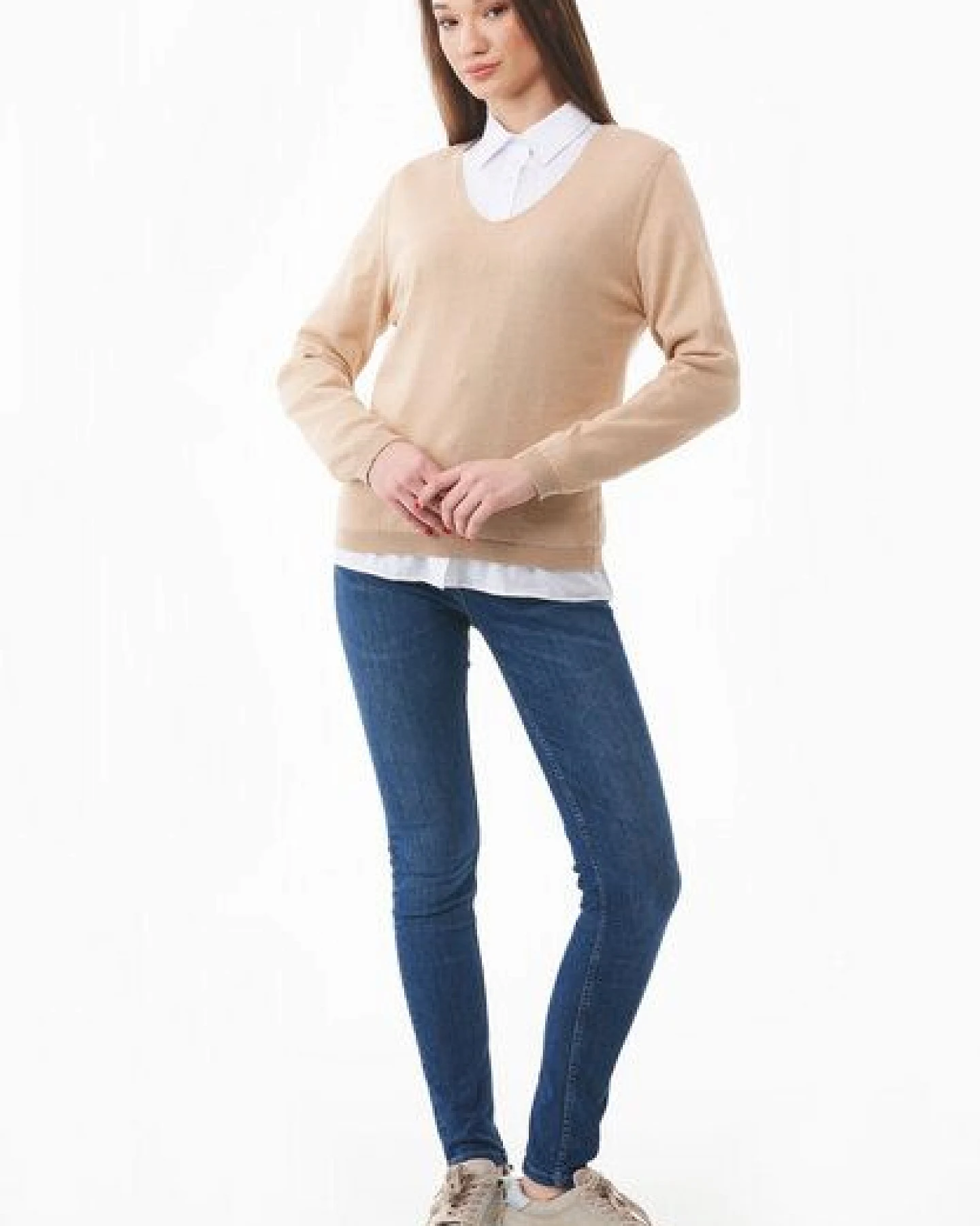 ORGANICATION Strickpullover aus Bio-Baumwolle – Ansicht 2