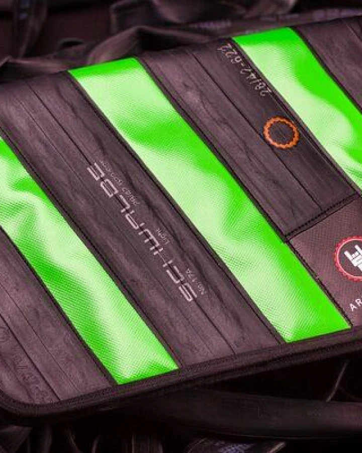 ARTHURKOPF gefütterte Laptoptasche mit Fahrradschlauch