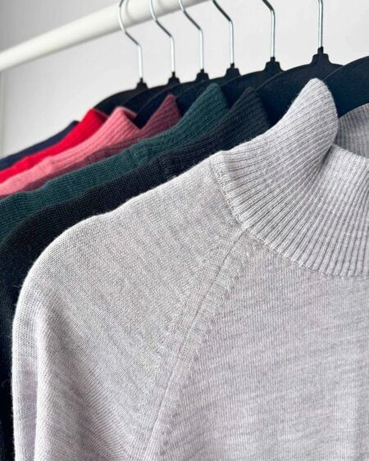 Kopyto Damen Strick Pullover Stehkragenpullover aus 100% Merinowolle RWS-zertifiziert Eco – Ansicht 4