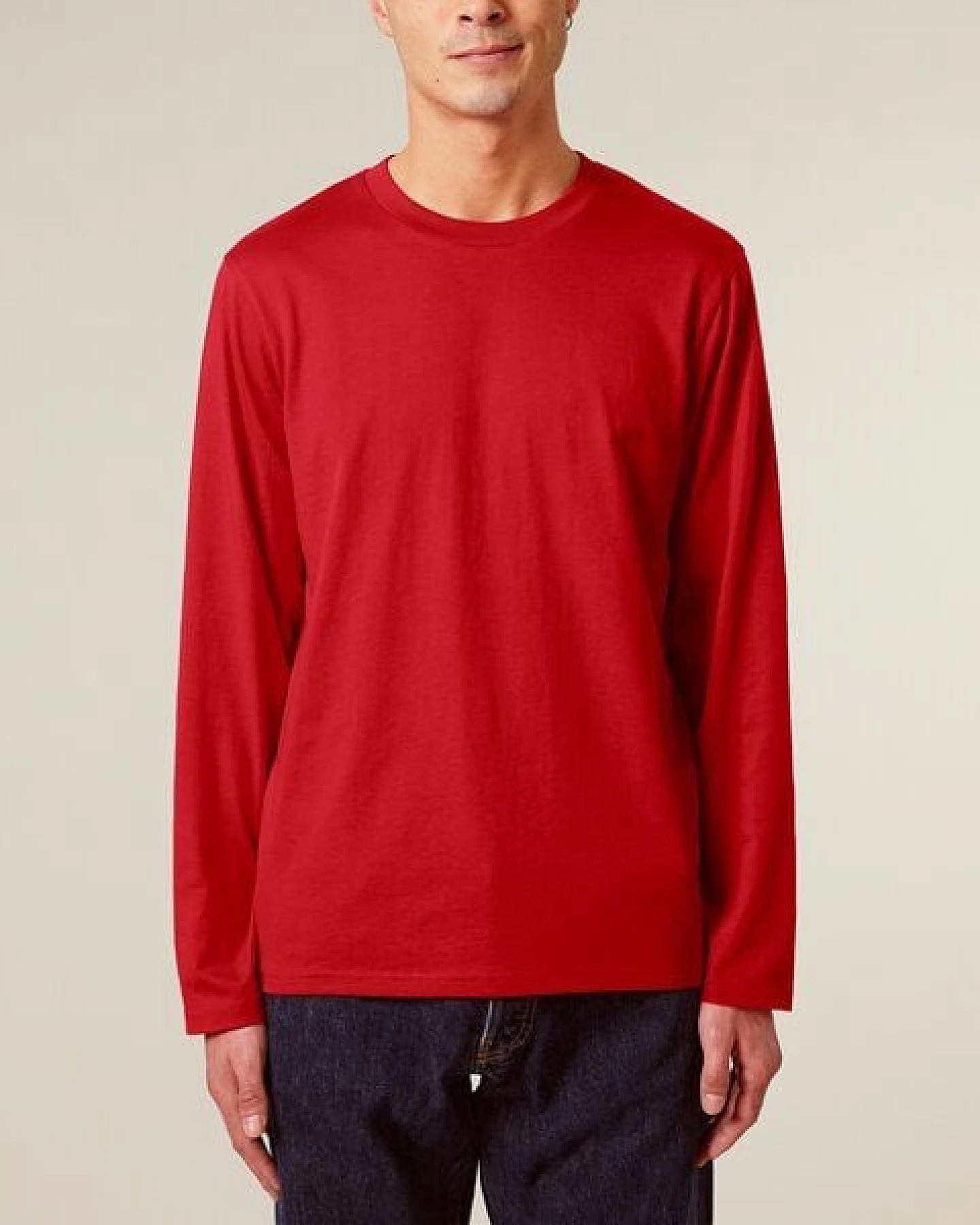 YTWOO Basic Unisex Langarmshirt aus 100% Biobaumwolle – Ansicht 4