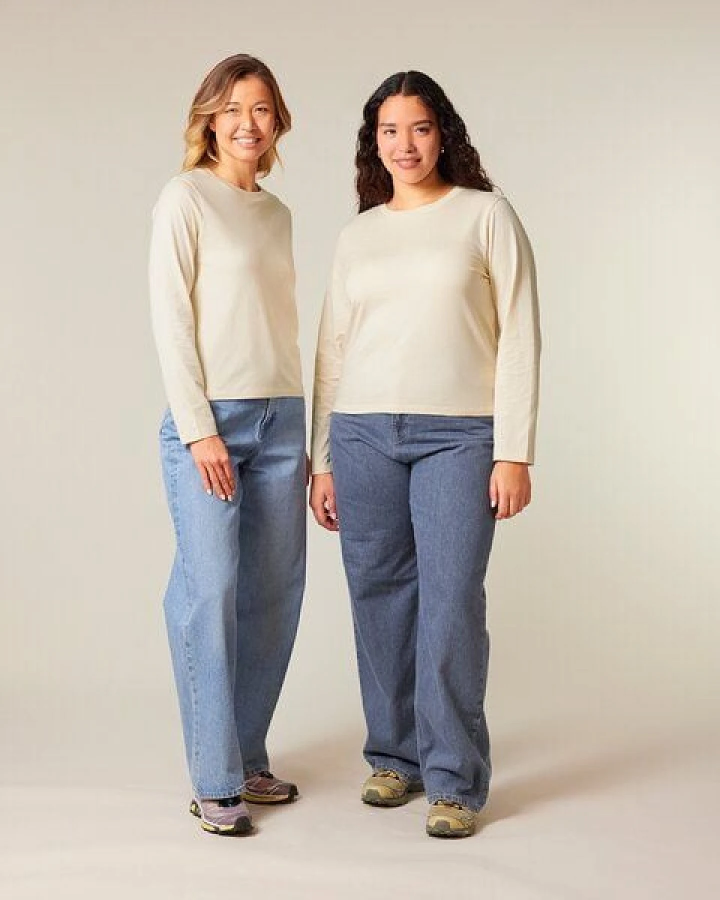 YTWOO Basic Damen Langarmshirt aus 100% Biobaumwolle – Ansicht 4