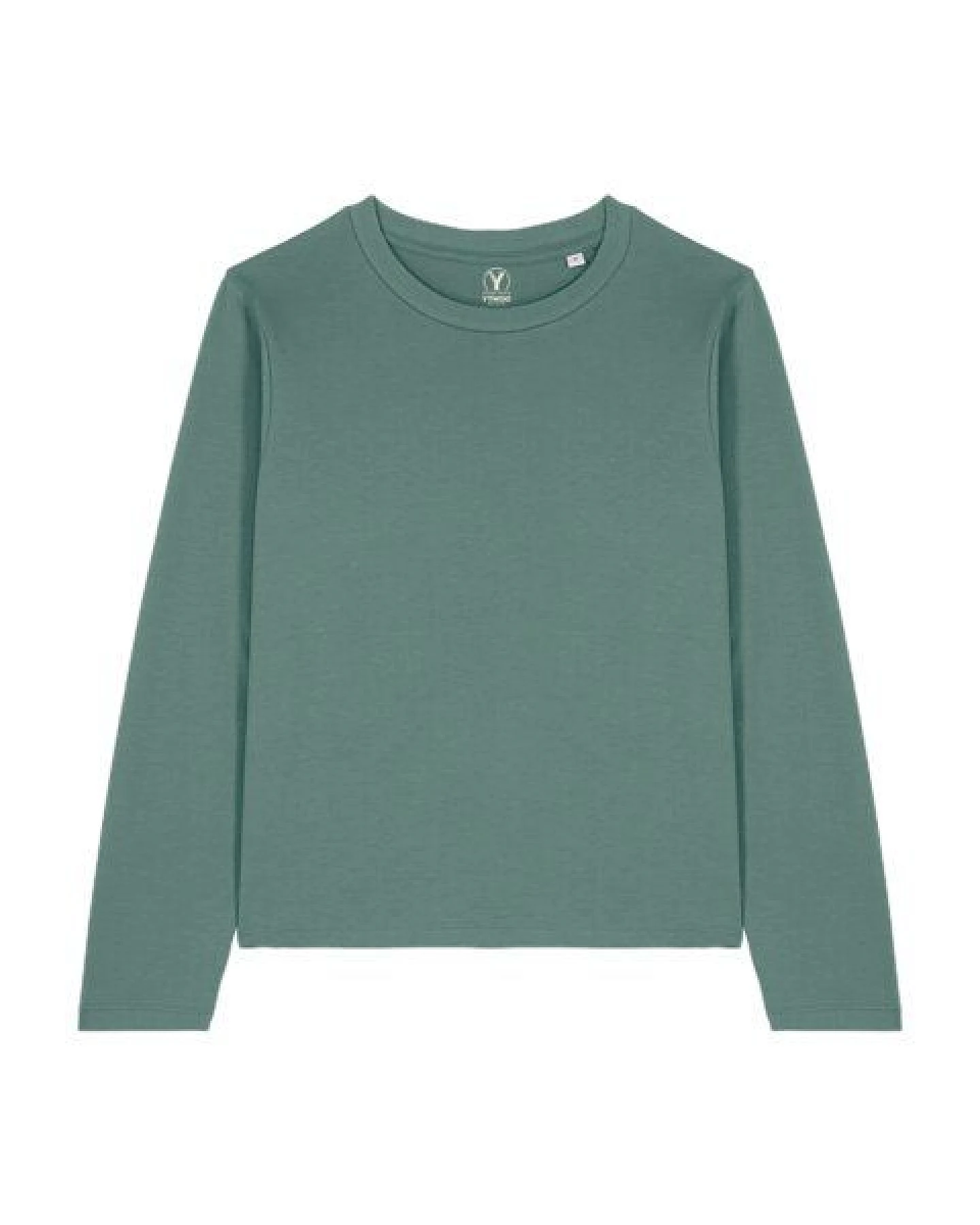 YTWOO Basic Damen Langarmshirt aus 100% Biobaumwolle – Ansicht 3