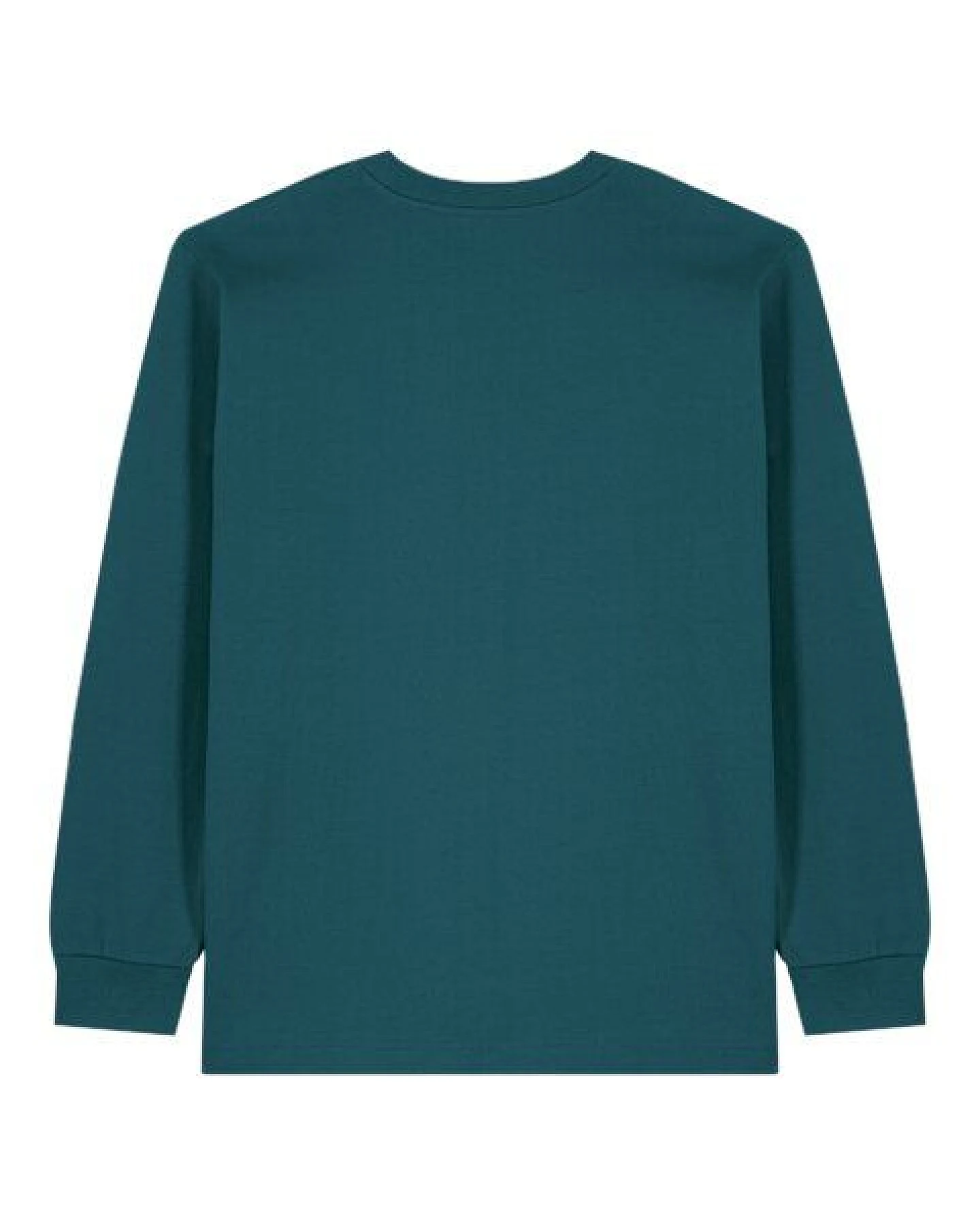 YTWOO Schweres Unisex Basic Langarmshirt aus 100% Biobaumwolle – Ansicht 3