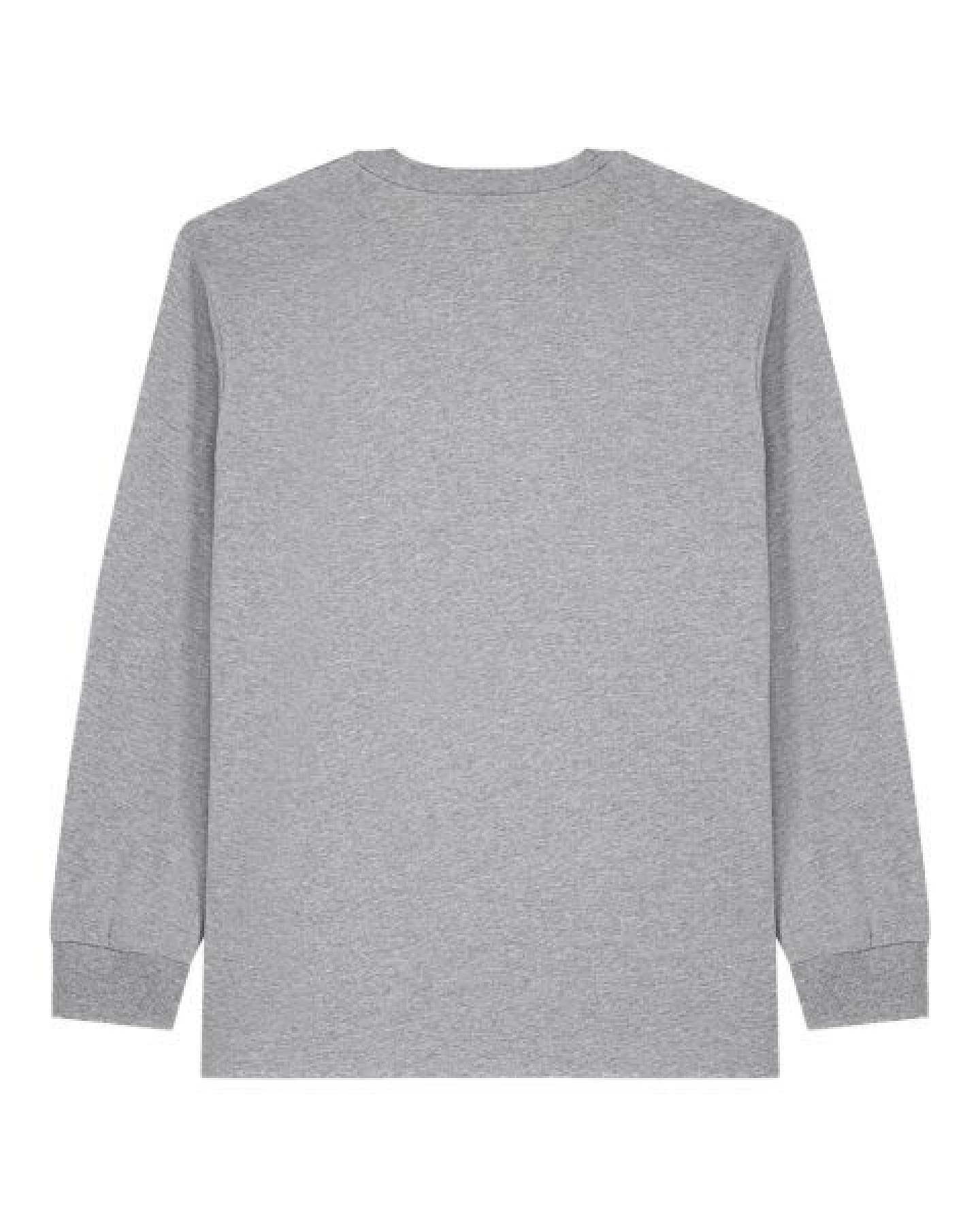 YTWOO Schweres Unisex Basic Langarmshirt aus 100% Biobaumwolle – Ansicht 3
