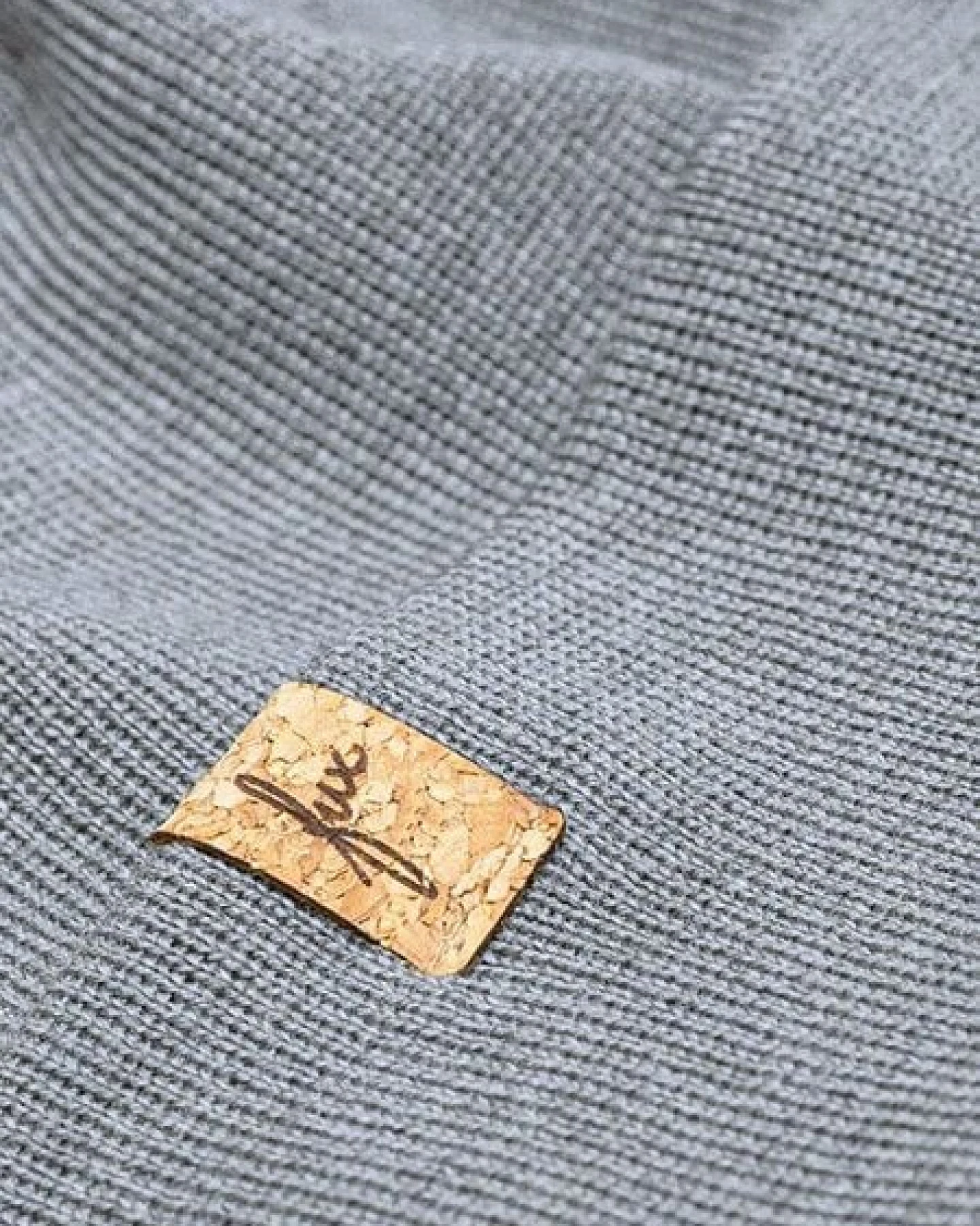 FUXBAU Merino Kork Beanie – Ansicht 3