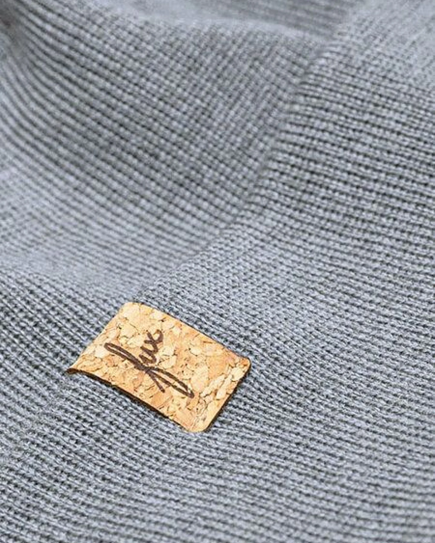 FUXBAU Merino Kork Beanie – Ansicht 3