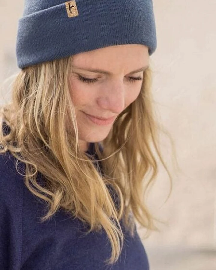 FUXBAU Merino Kork Beanie