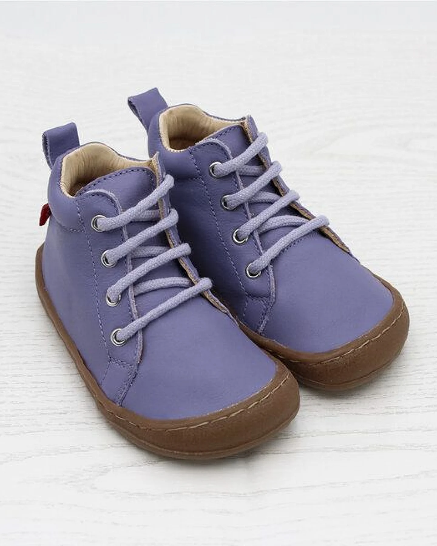 Pololo Barfuß-Halbschuh "ECO" zum Schnüren, aus chromfreiem Leder, unisex – Ansicht 2