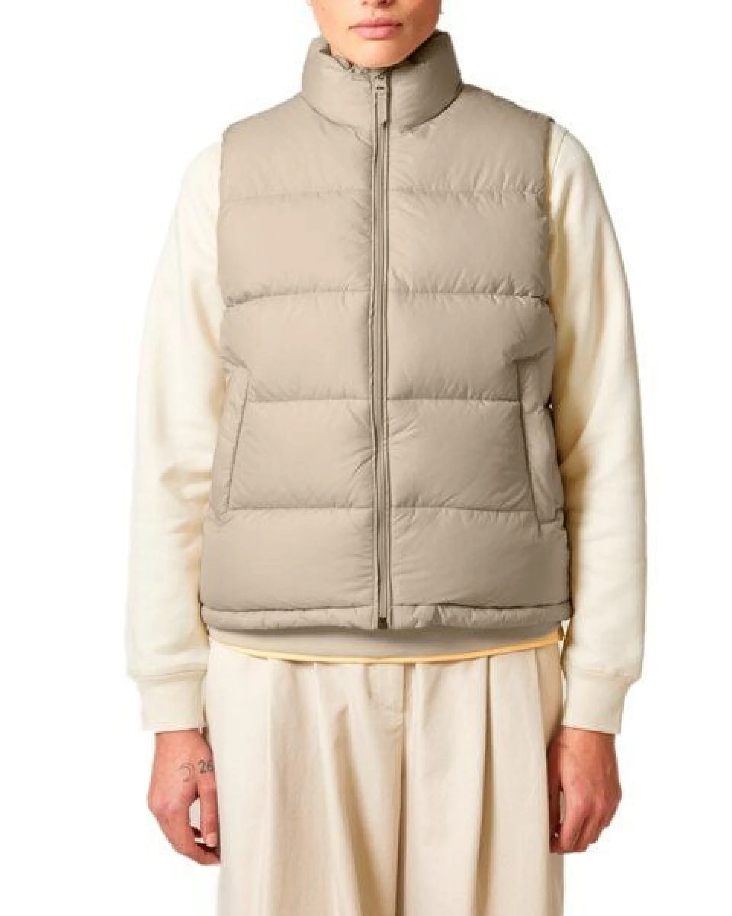 YTWOO Dicke Unisex Gilet Weste aus 100% recyceltem Polyester – Ansicht 4