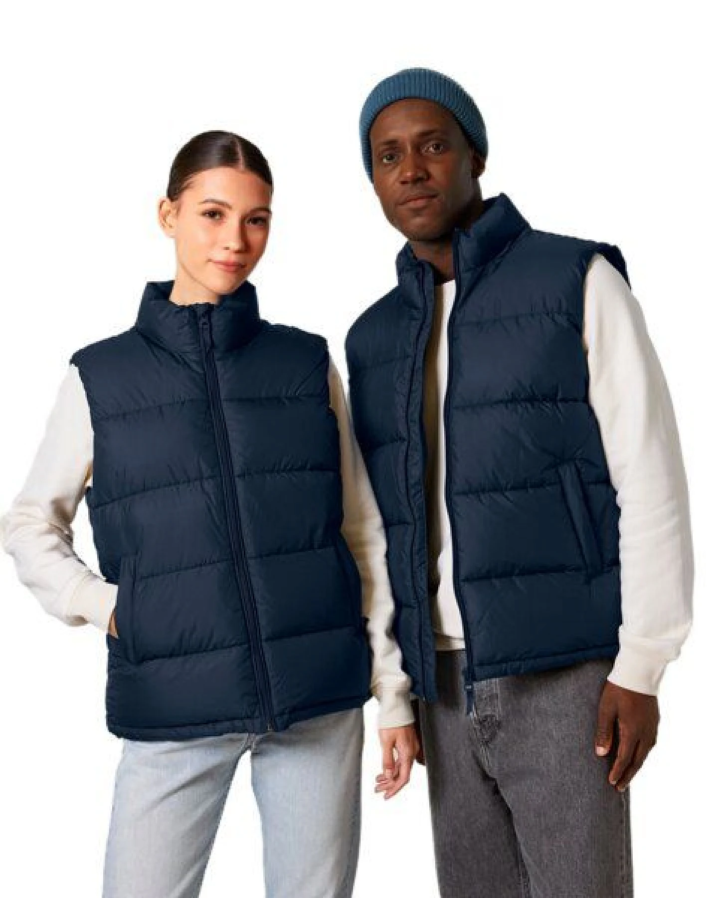 YTWOO Dicke Unisex Gilet Weste aus 100% recyceltem Polyester – Ansicht 2