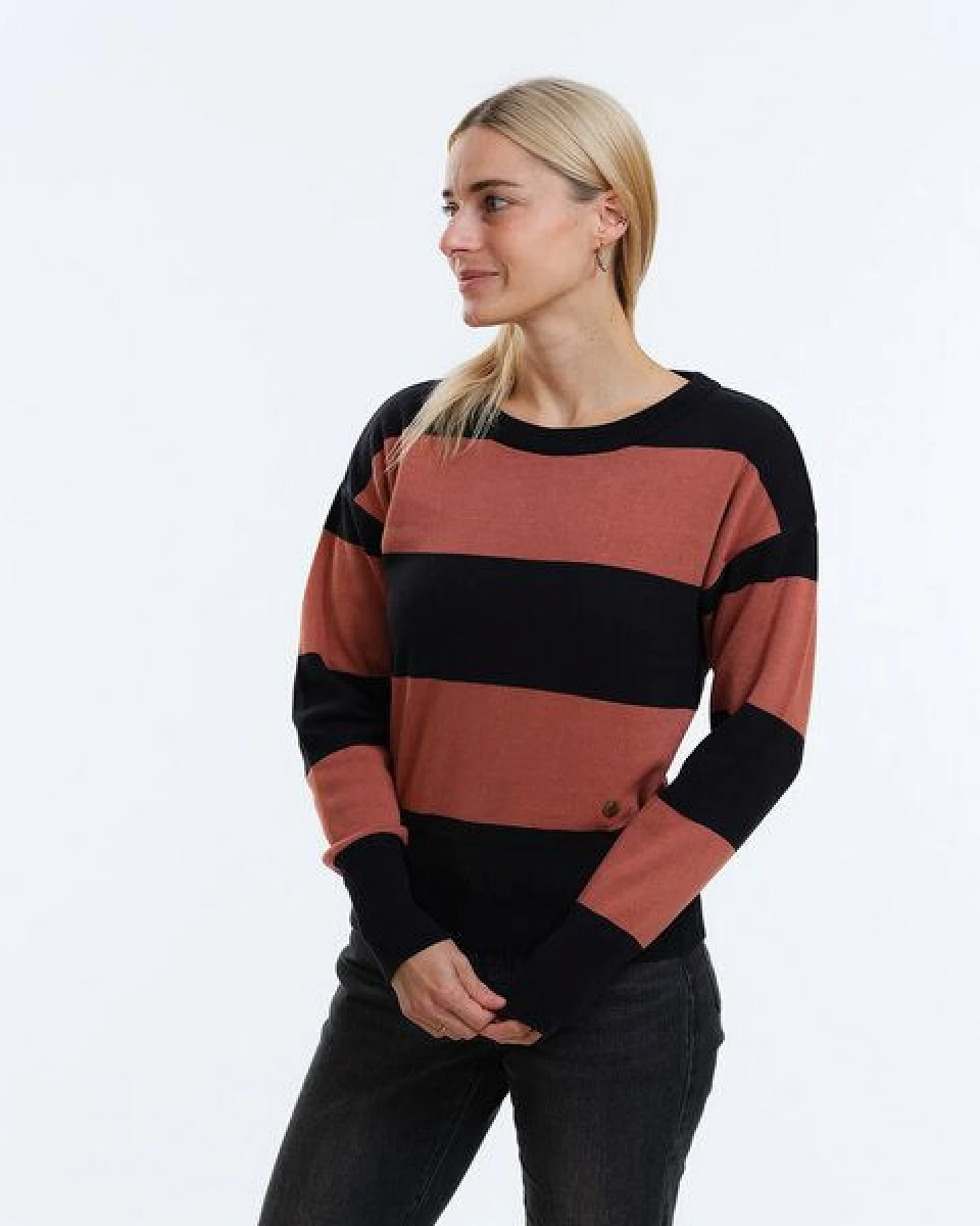 GARY MASH Kurzer Strickpulli May aus Biobaumwolle – Ansicht 3