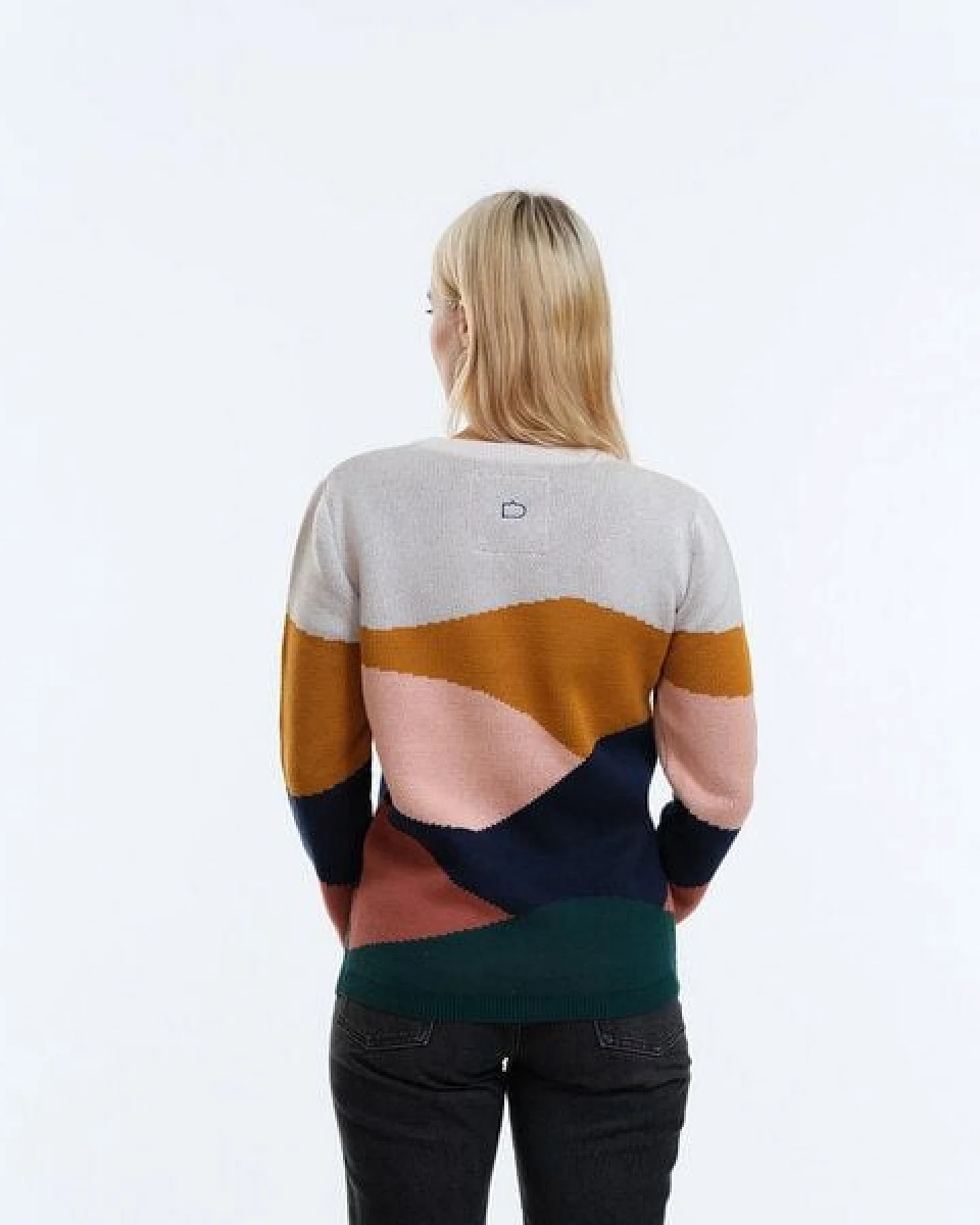 GARY MASH Pullover Lamona aus feinem Jacquardstrick – Ansicht 4