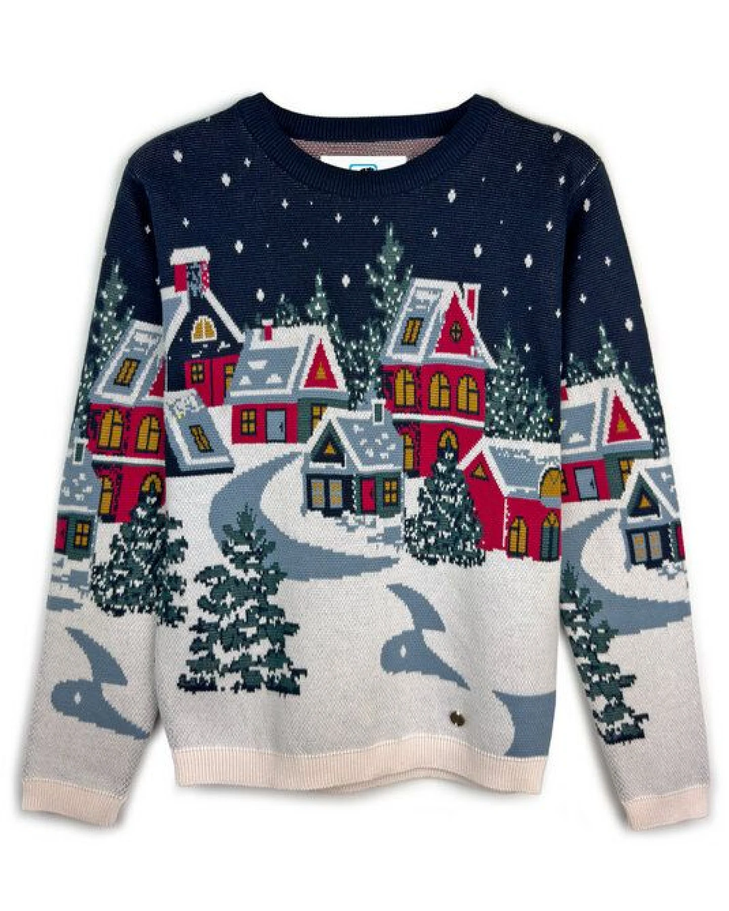 GARY MASH Pullover Lamona aus feinem Jacquardstrick – Ansicht 2
