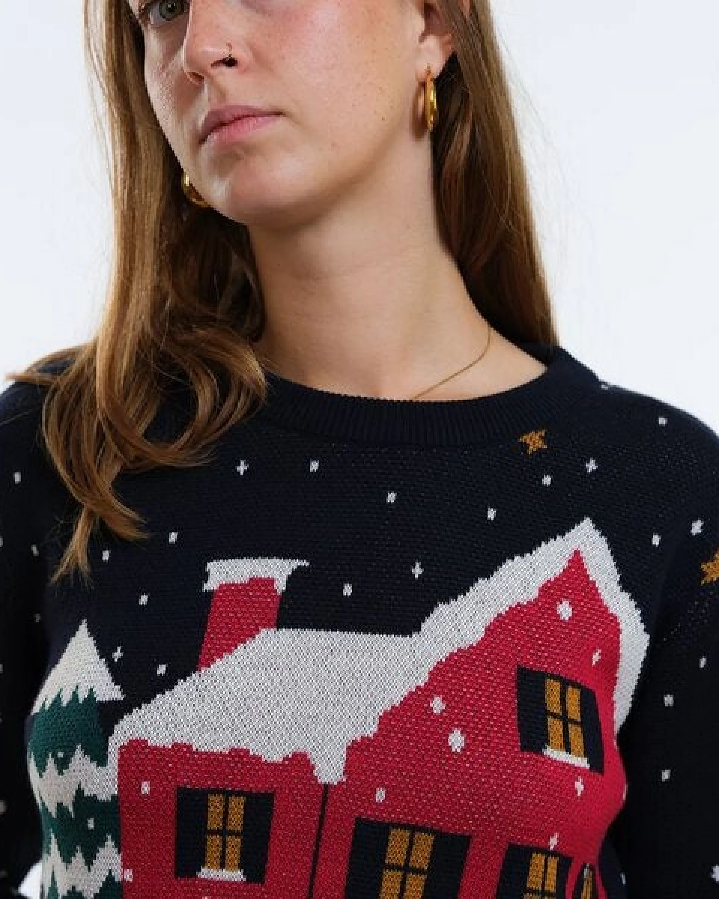 GARY MASH Pullover Lamona aus feinem Jacquardstrick – Ansicht 4