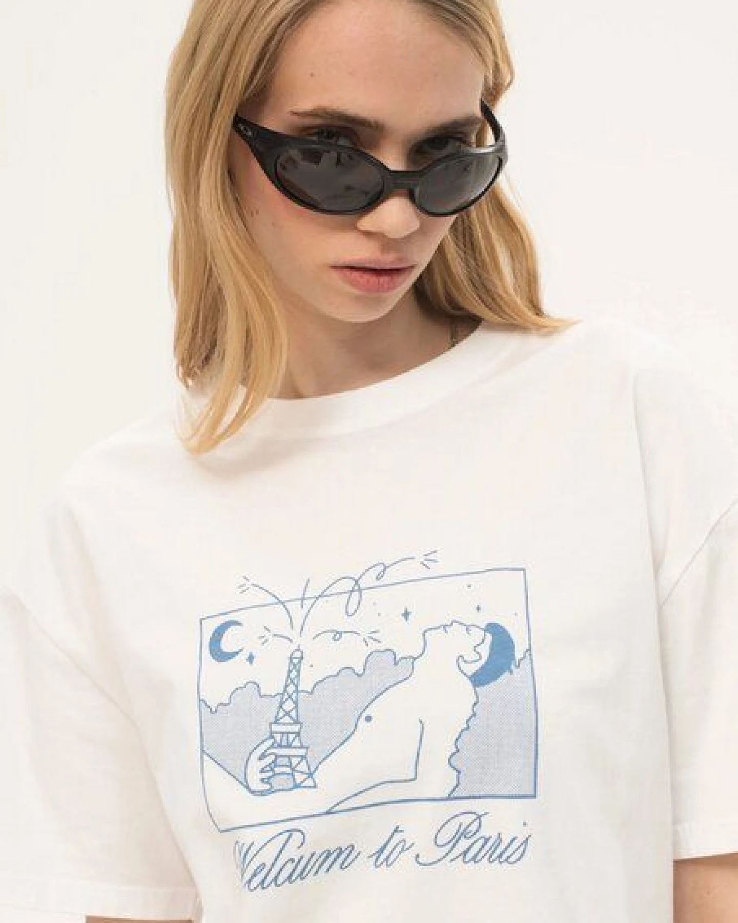 CARNE BOLLENTE T-Shirt - Welcum to Paris aus biologisch angebauter Baumwolle – Ansicht 3