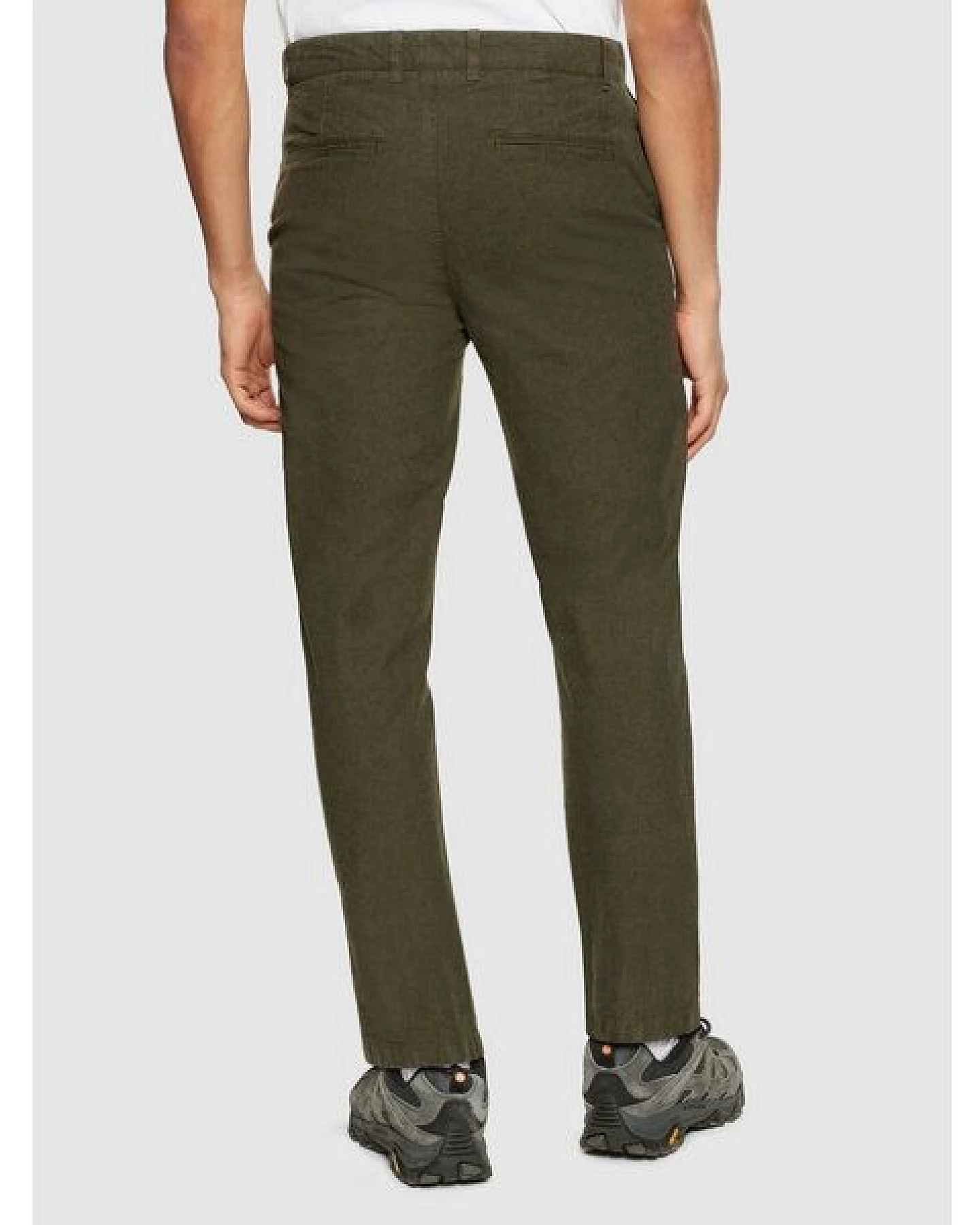 KnowledgeCotton Apparel Chino Hose CHUCK Flannel aus Bio-Baumwolle – Ansicht 2