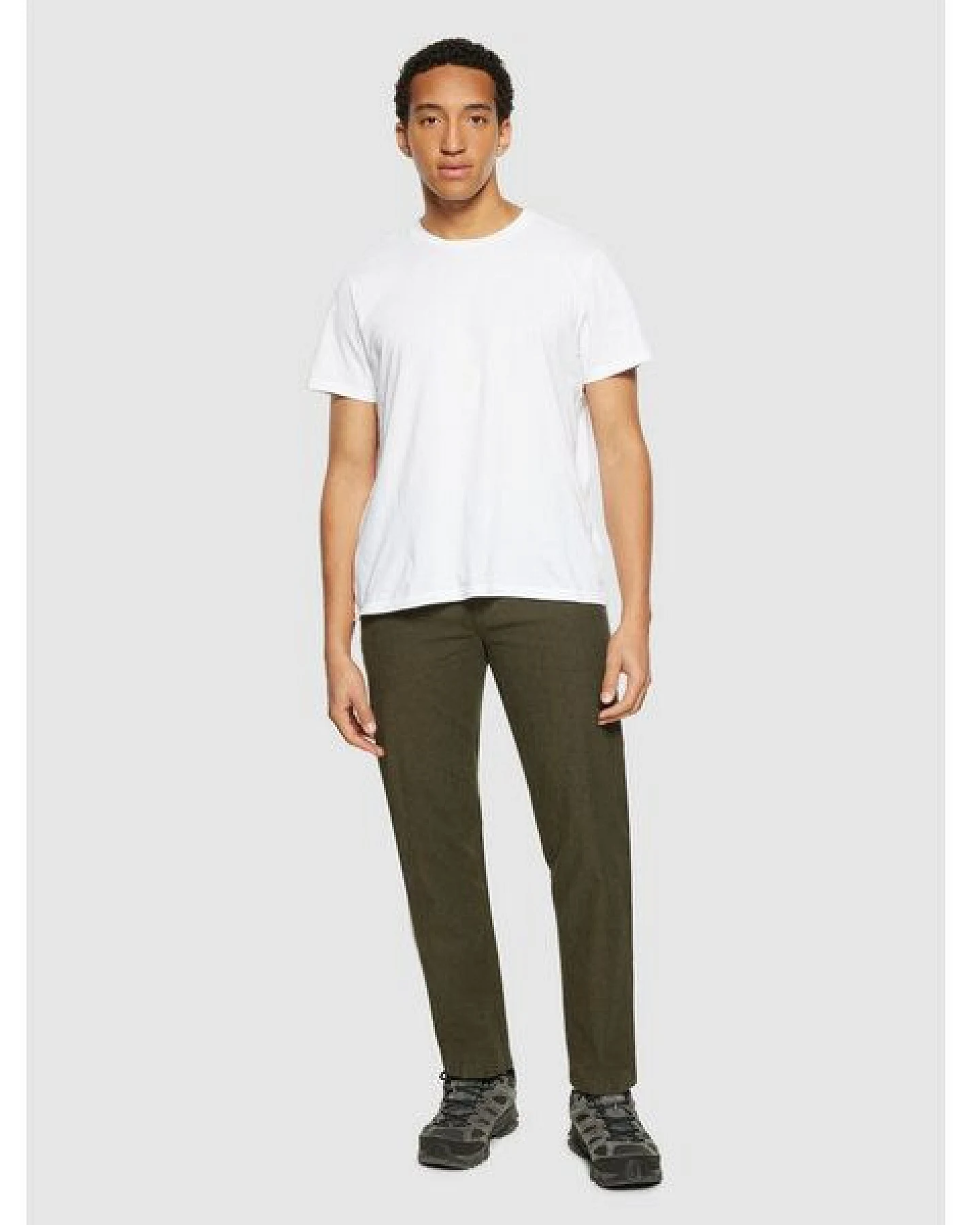 KnowledgeCotton Apparel Chino Hose CHUCK Flannel aus Bio-Baumwolle – Ansicht 3