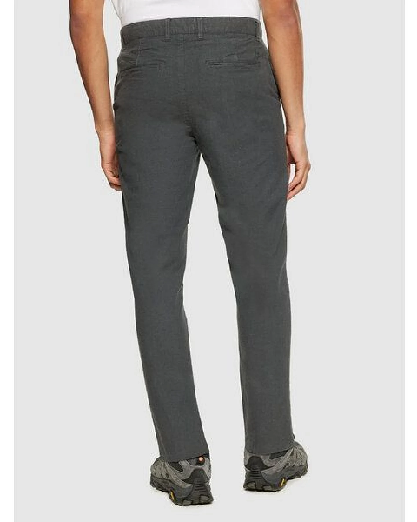 KnowledgeCotton Apparel Chino Hose CHUCK Flannel aus Bio-Baumwolle – Ansicht 2