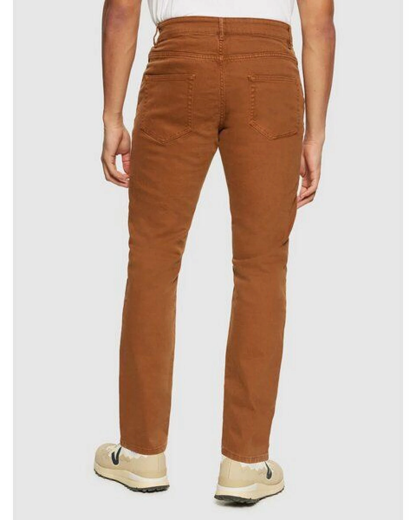 KnowledgeCotton Apparel Chino Hose CHUCK Garment-Dyed 5-Pocket aus Bio-Baumwolle – Ansicht 2