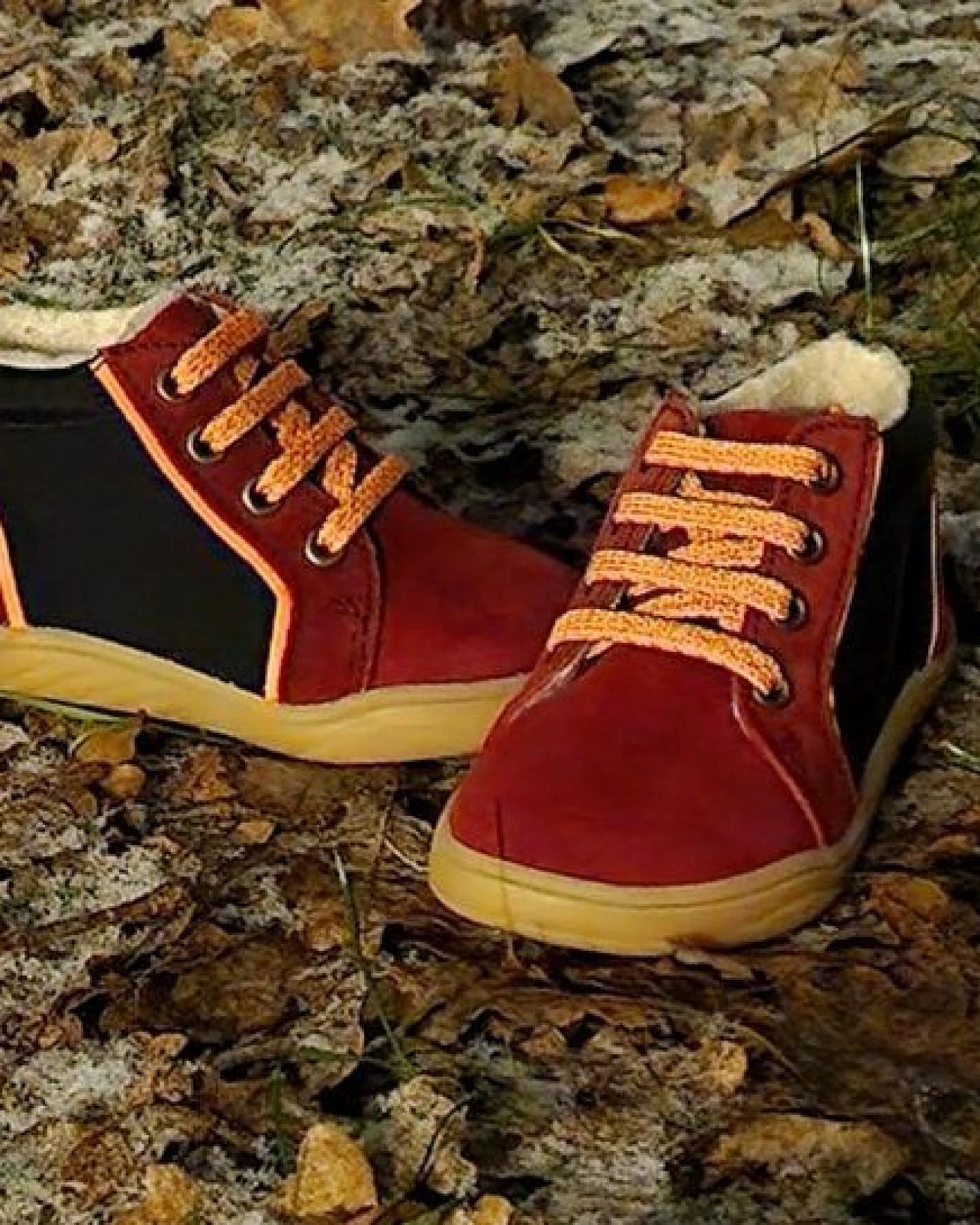 Pololo Barfuß-Membran-Halbschuh "Mario", gefüttert, zum Schnüren – Ansicht 3
