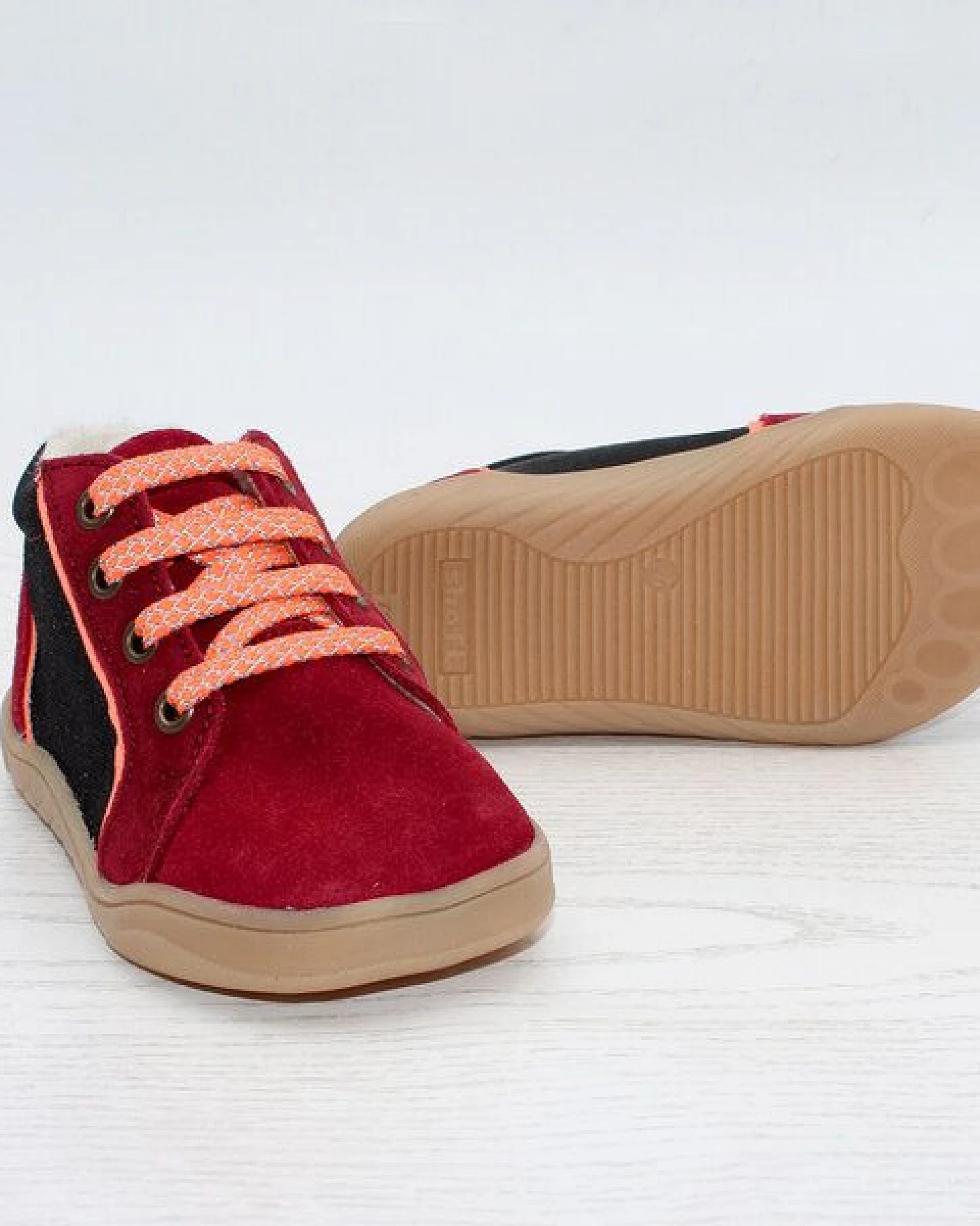 Pololo Barfuß-Membran-Halbschuh "Mario", gefüttert, zum Schnüren – Ansicht 2