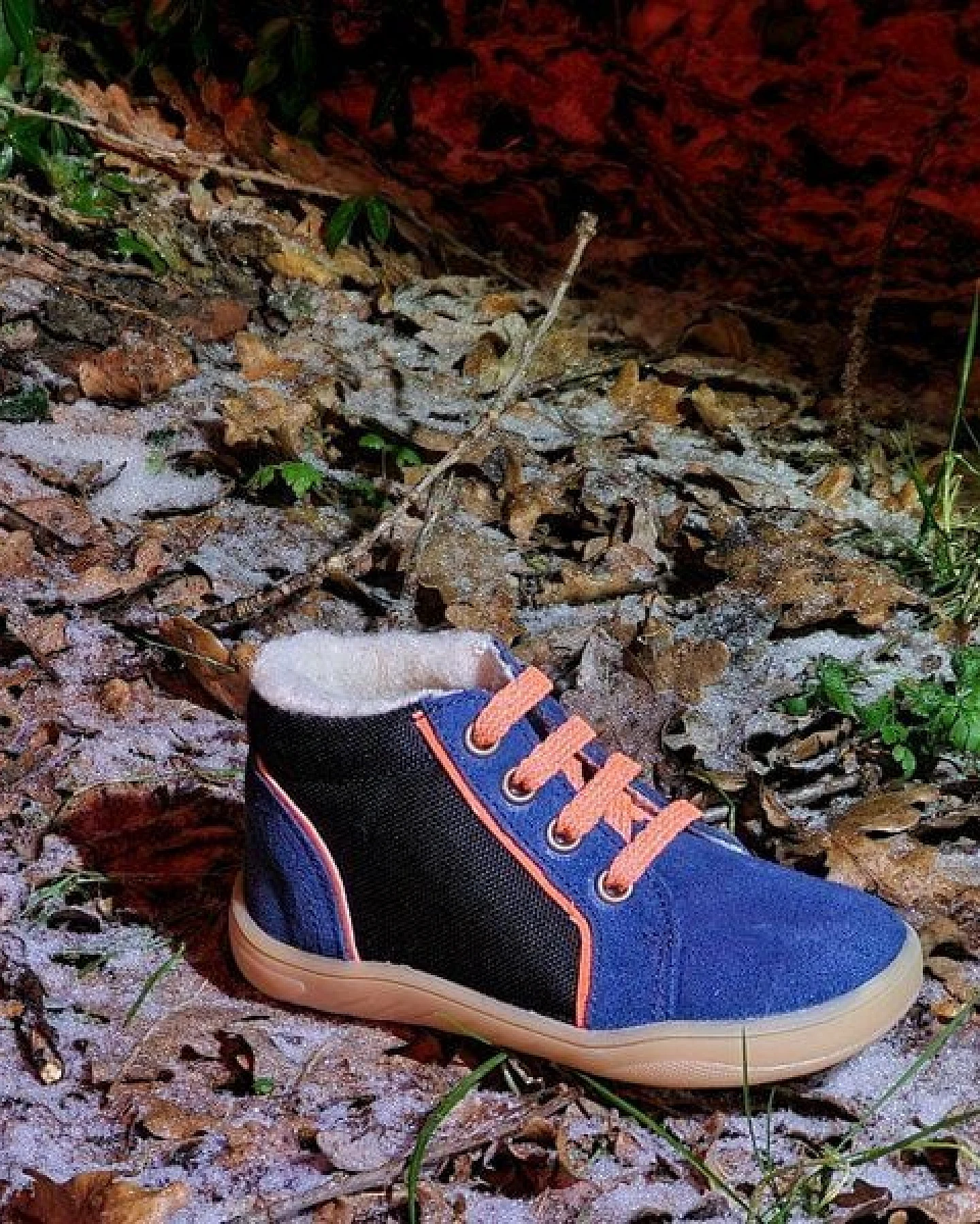 Pololo Barfuß-Membran-Halbschuh "Mario", gefüttert, zum Schnüren – Ansicht 4