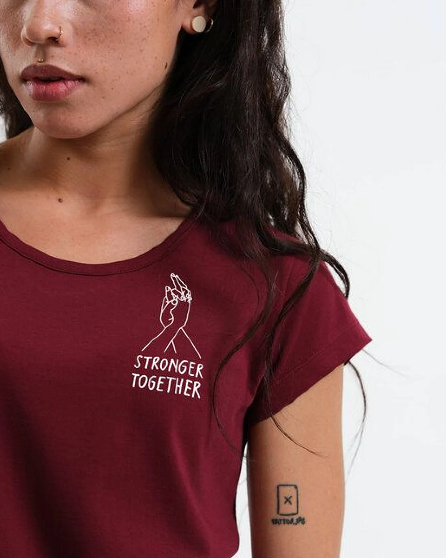 GARY MASH Shirt Asheville Stronger Together aus Bio-Baumwolle – Ansicht 2