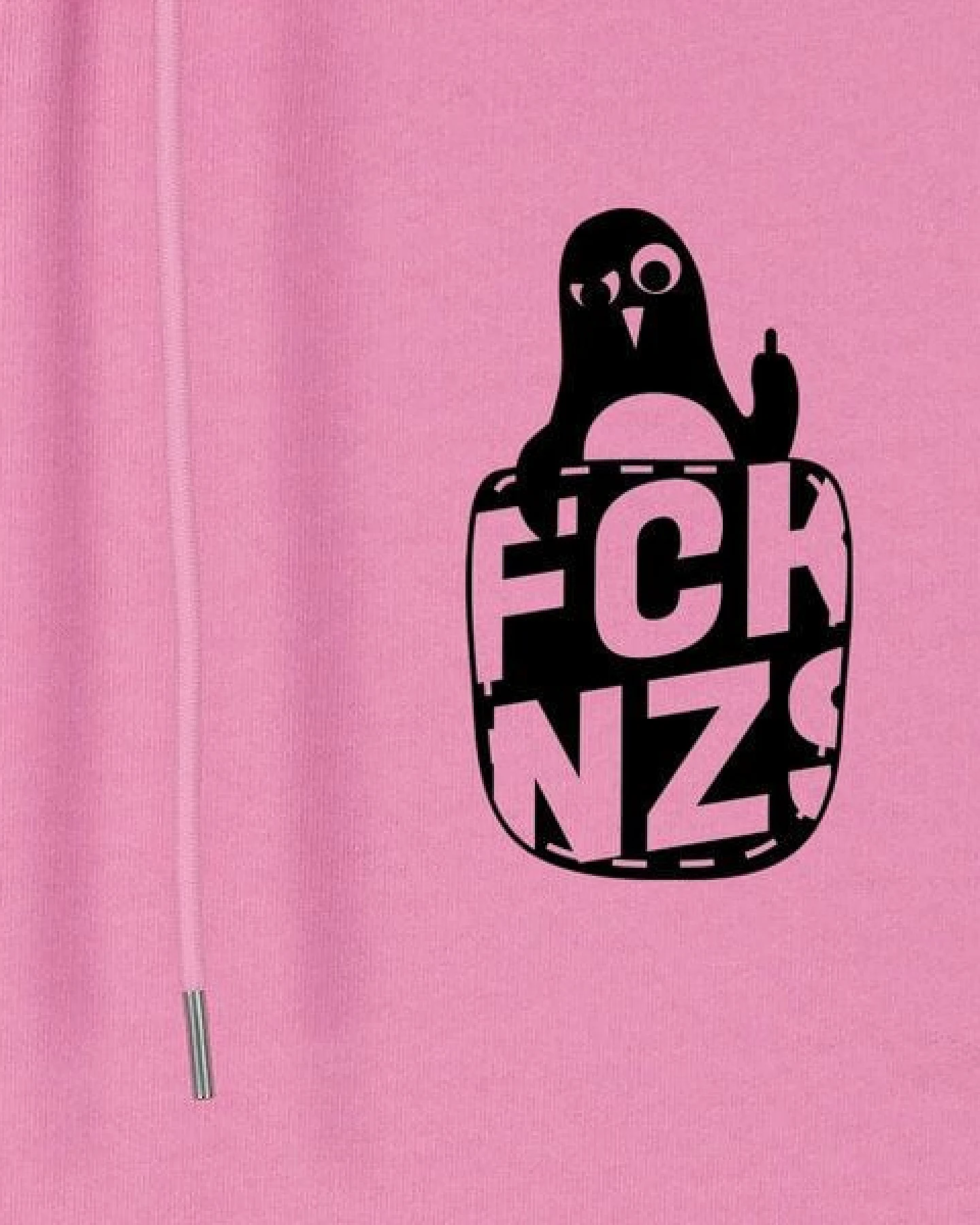 päfjes Pinguin Paul mag keine Nzs - Fair Wear Unisex Hoodie / Pulli – Ansicht 3