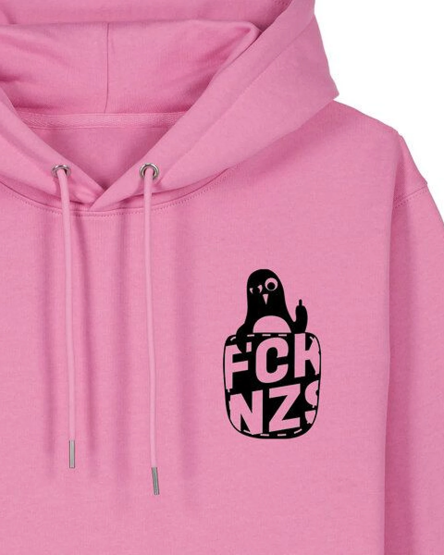 päfjes Pinguin Paul mag keine Nzs - Fair Wear Unisex Hoodie / Pulli – Ansicht 2