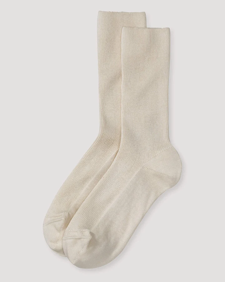 hessnatur Socken im 2er-Pack aus Bio-Baumwolle - natur - Größe 36/37