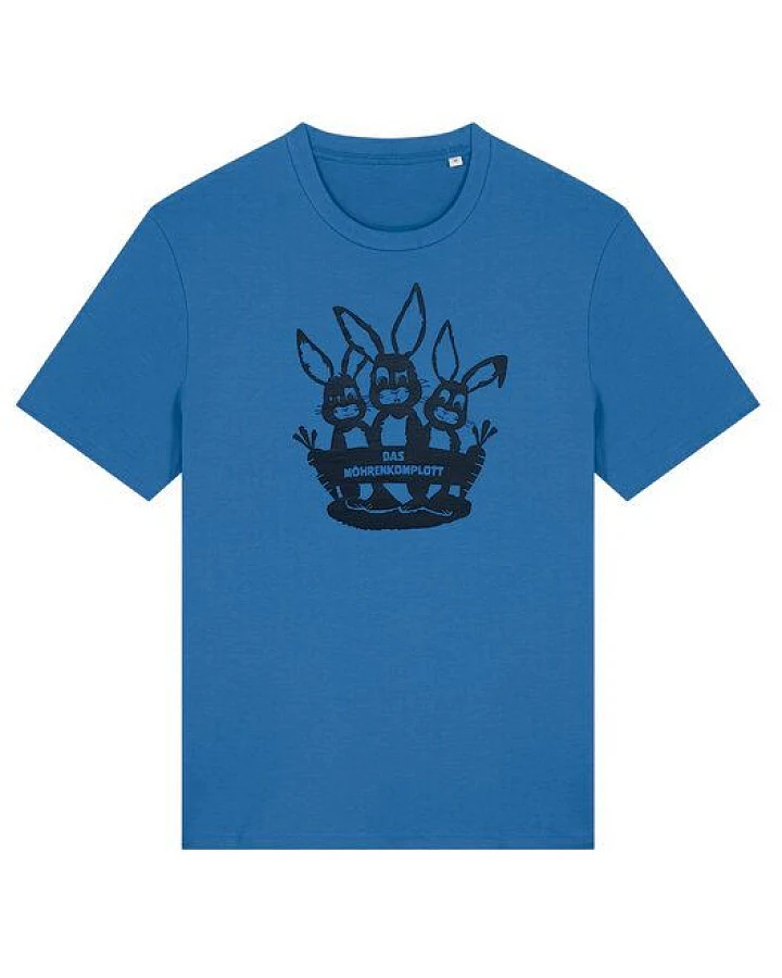päfjes Das Hasen Möhrenkomplott - Fair Wear Männer/Unisex T-Shirt