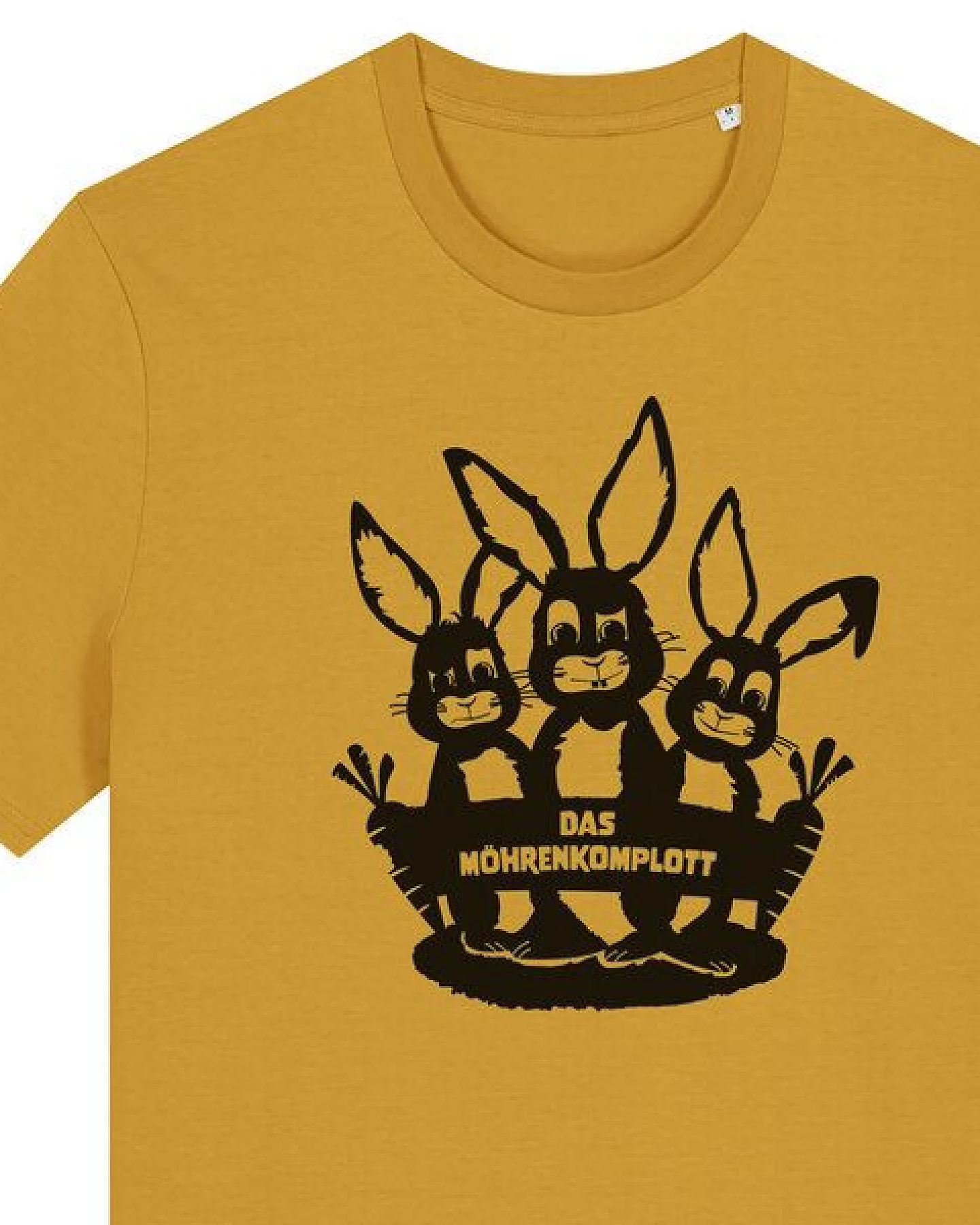 päfjes Das Hasen Möhrenkomplott - Fair Wear Männer/Unisex T-Shirt – Ansicht 2