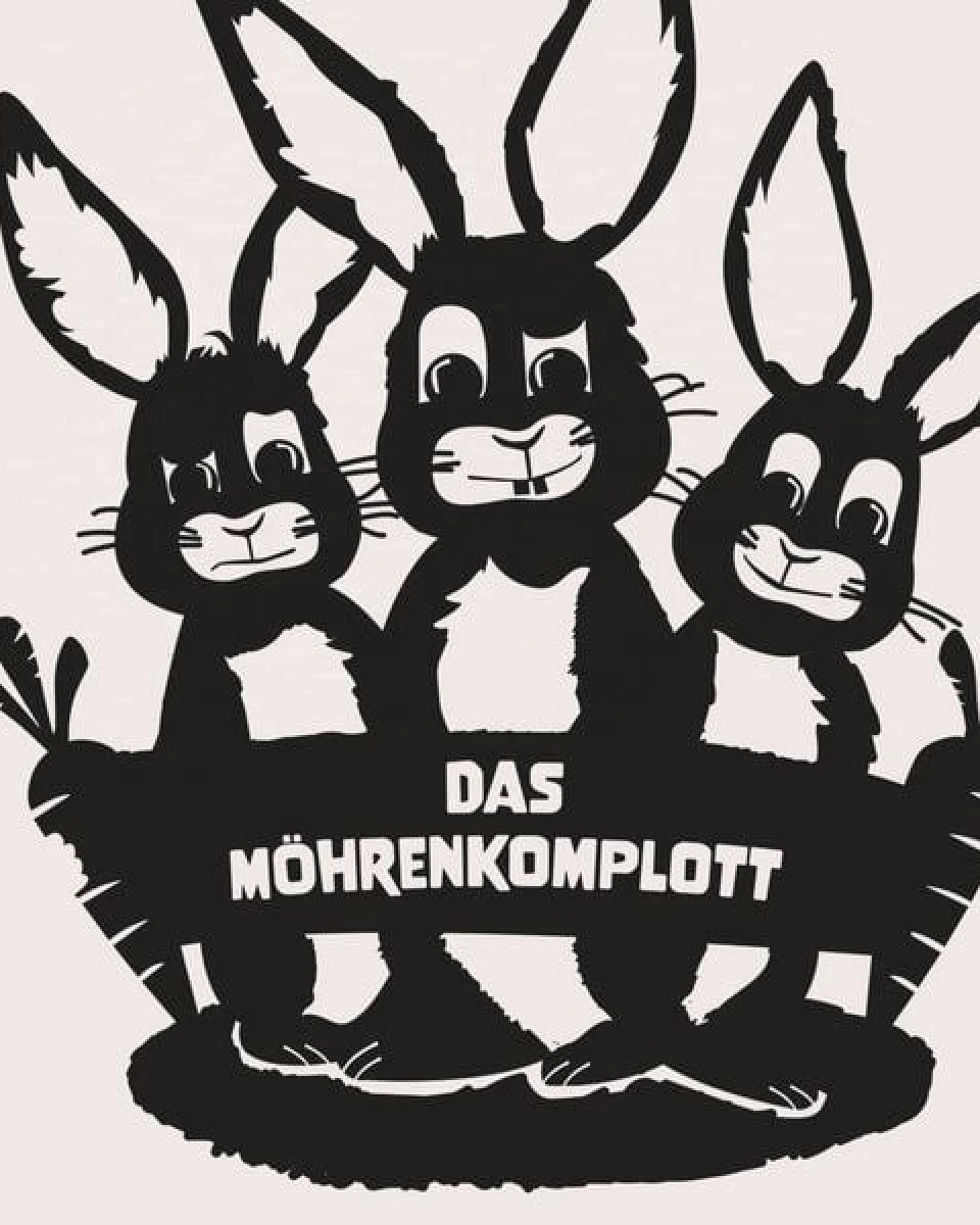 päfjes Das Hasen Möhrenkomplott - Fair Wear Männer/Unisex T-Shirt – Ansicht 4