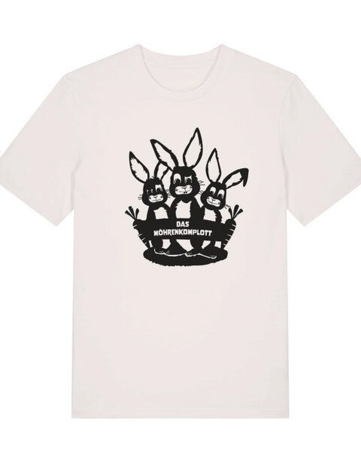 päfjes Das Hasen Möhrenkomplott - Fair Wear Männer/Unisex T-Shirt – Ansicht 2