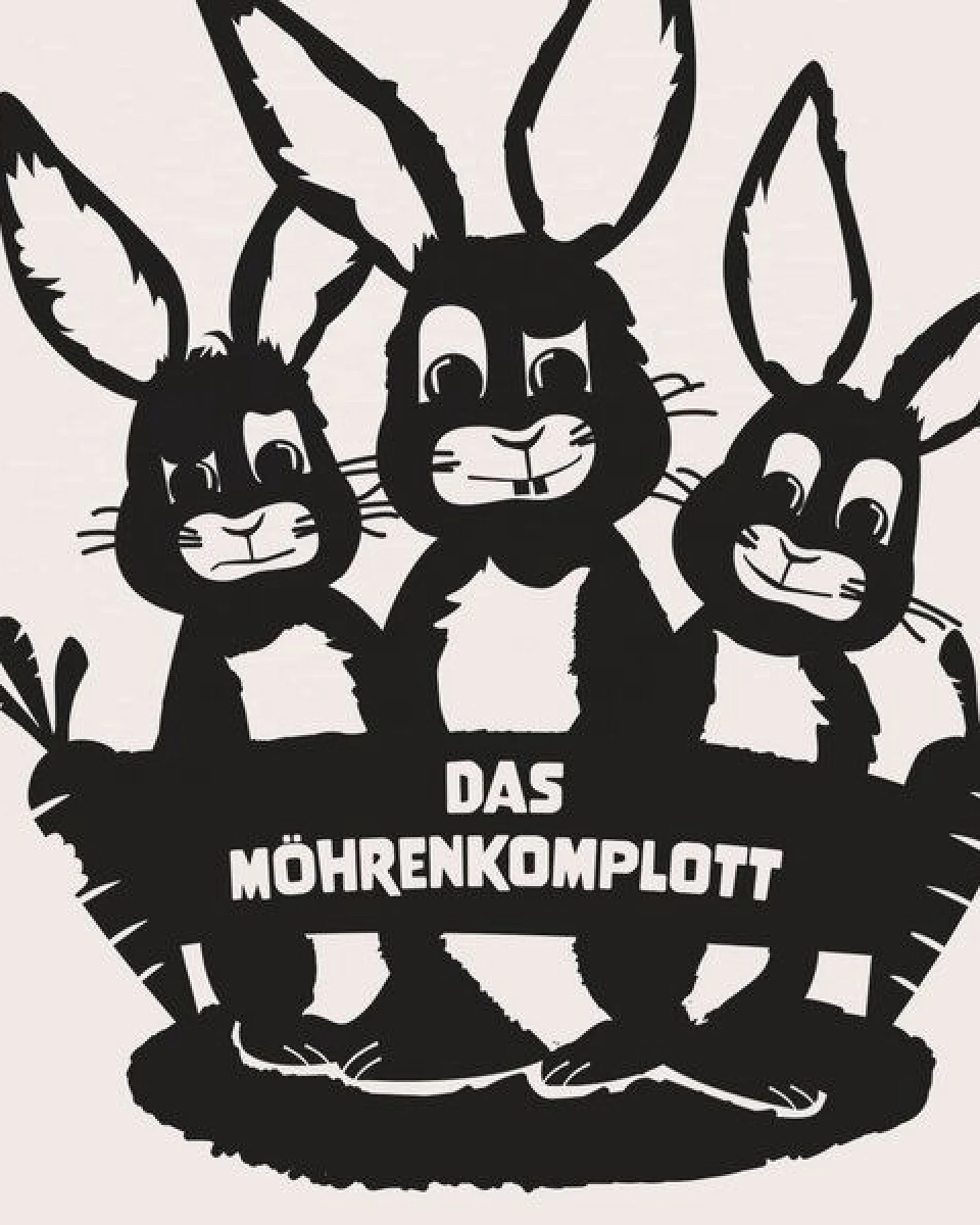 päfjes Das Hasen Möhrenkomplott - Fair Wear Männer/Unisex T-Shirt – Ansicht 3