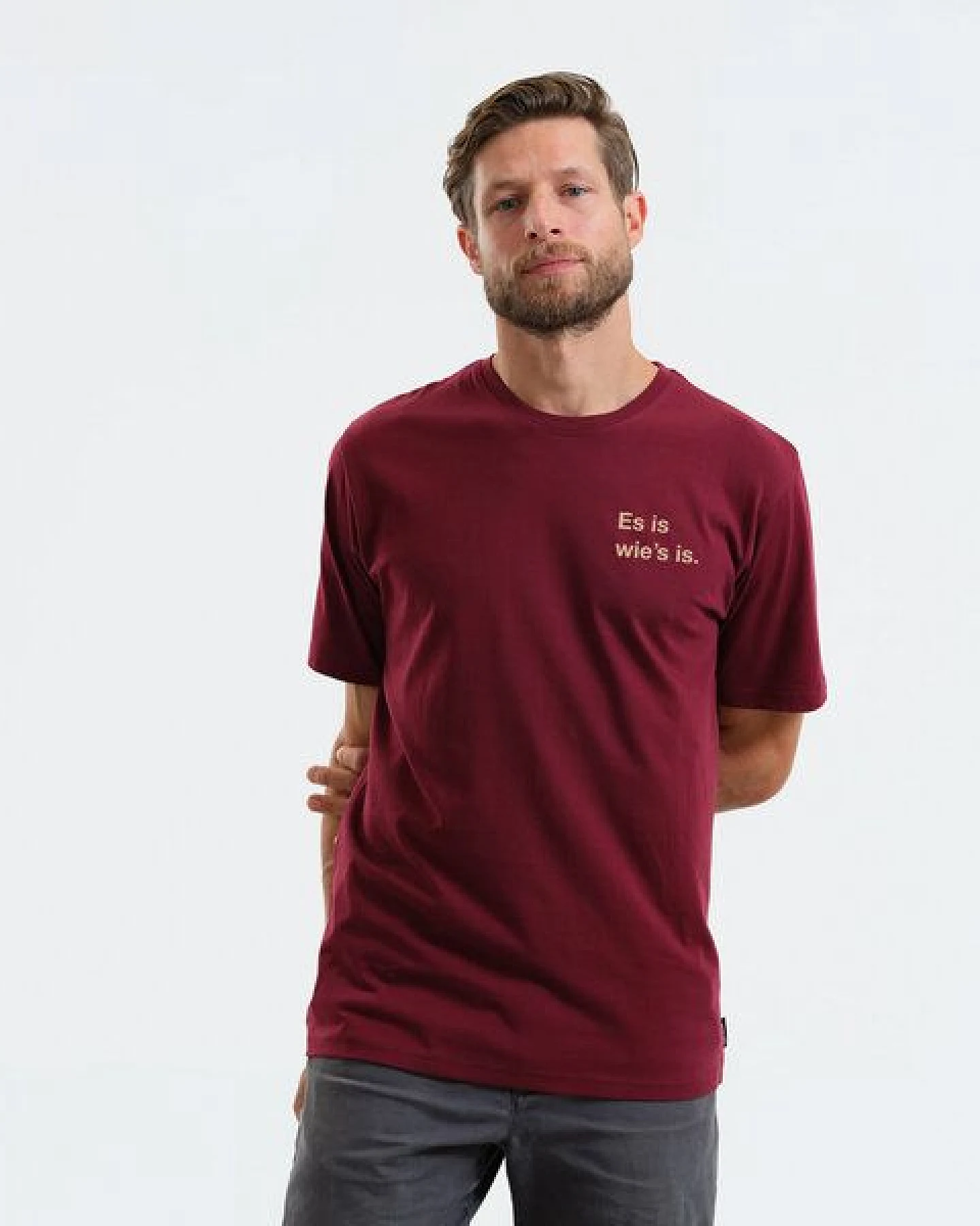 GARY MASH Shirt Es is wie's is. aus Biobaumwolle – Ansicht 3