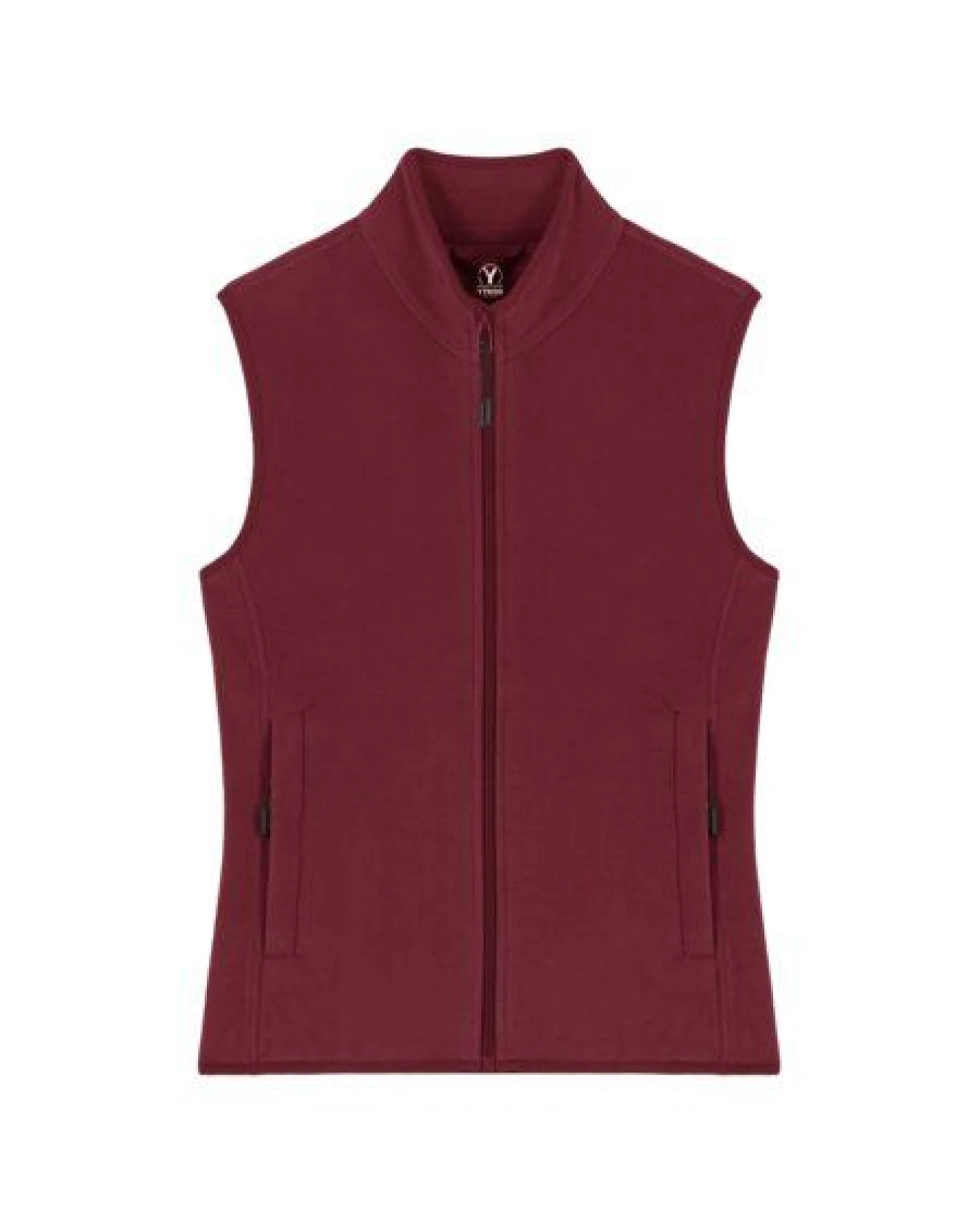 YTWOO Damen ärmellose Fleecejacke enganliegend aus 100% recyceltem Polyester – Ansicht 3