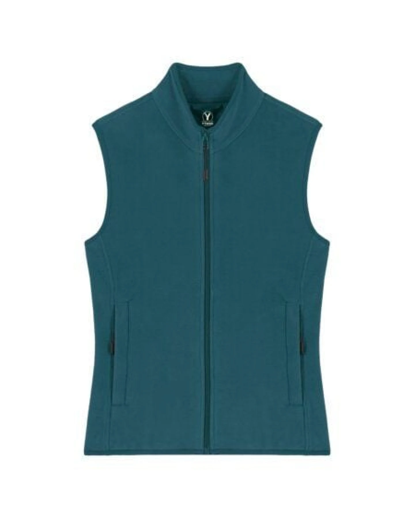 YTWOO Damen ärmellose Fleecejacke enganliegend aus 100% recyceltem Polyester – Ansicht 3