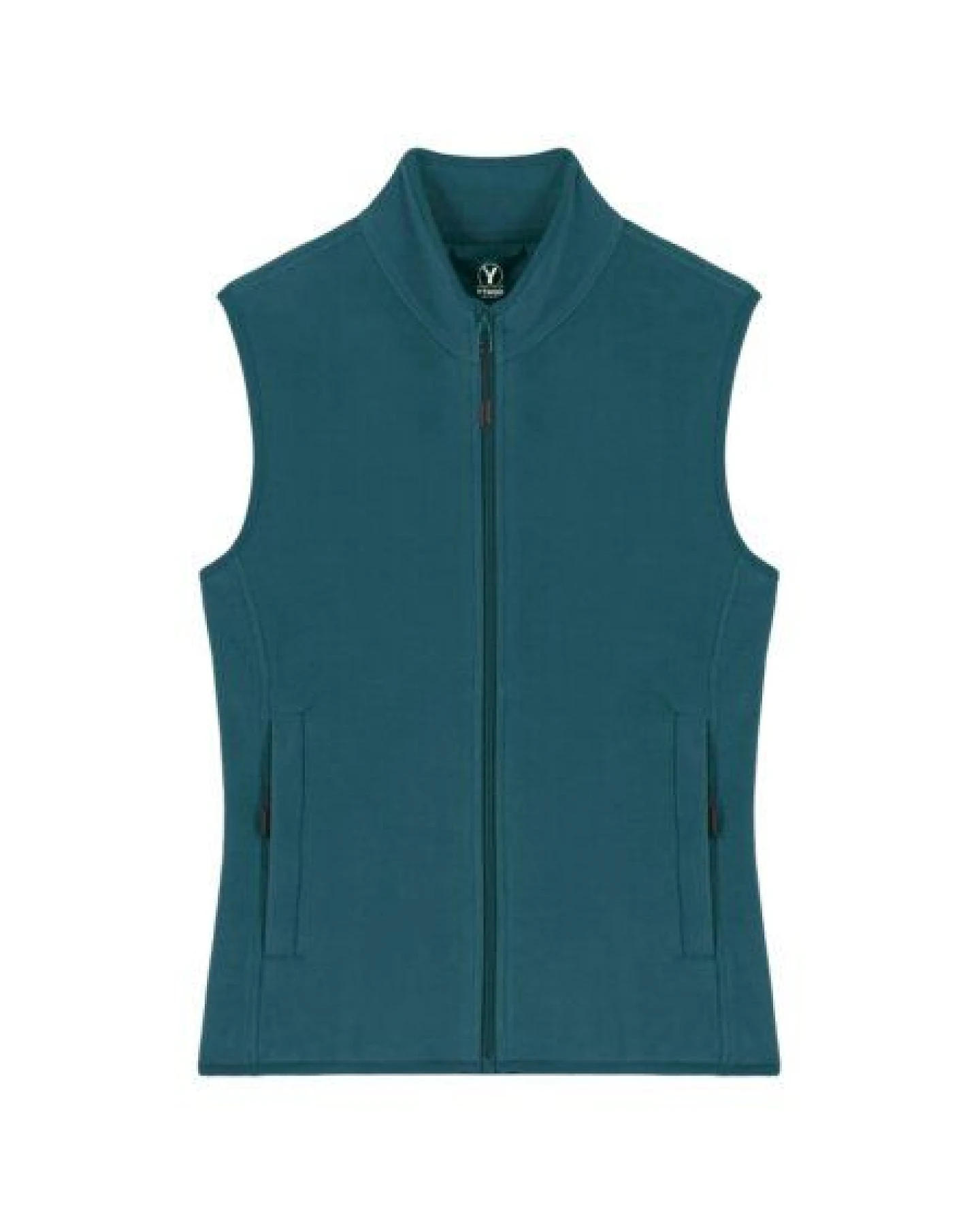 YTWOO Damen ärmellose Fleecejacke enganliegend aus 100% recyceltem Polyester – Ansicht 3
