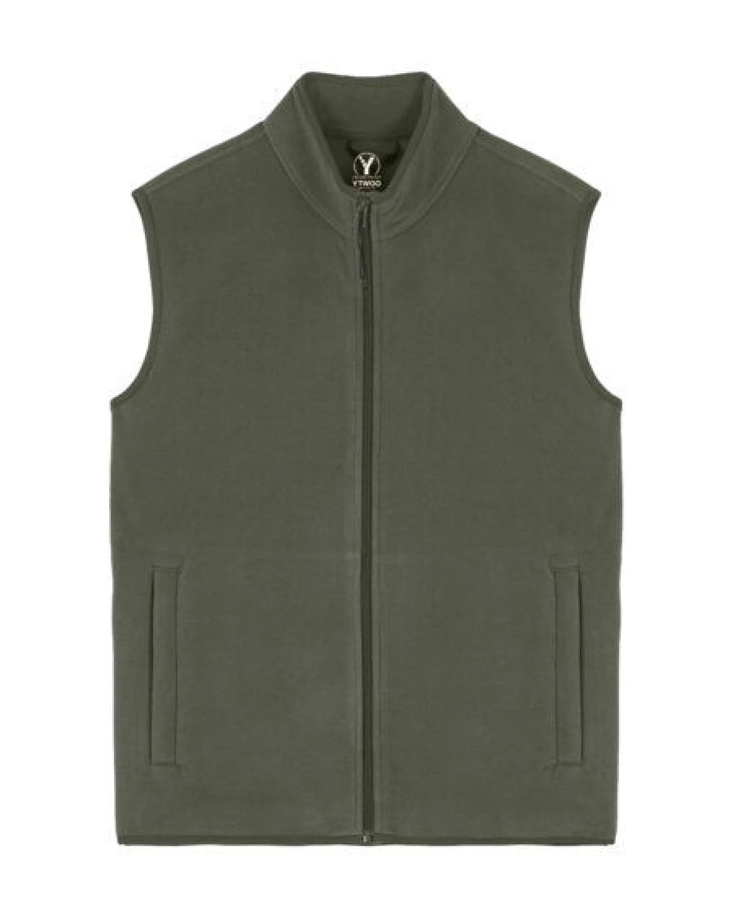 YTWOO Herren ärmellose Basic Fleecejacke aus 100% recyceltem Polyester – Ansicht 3