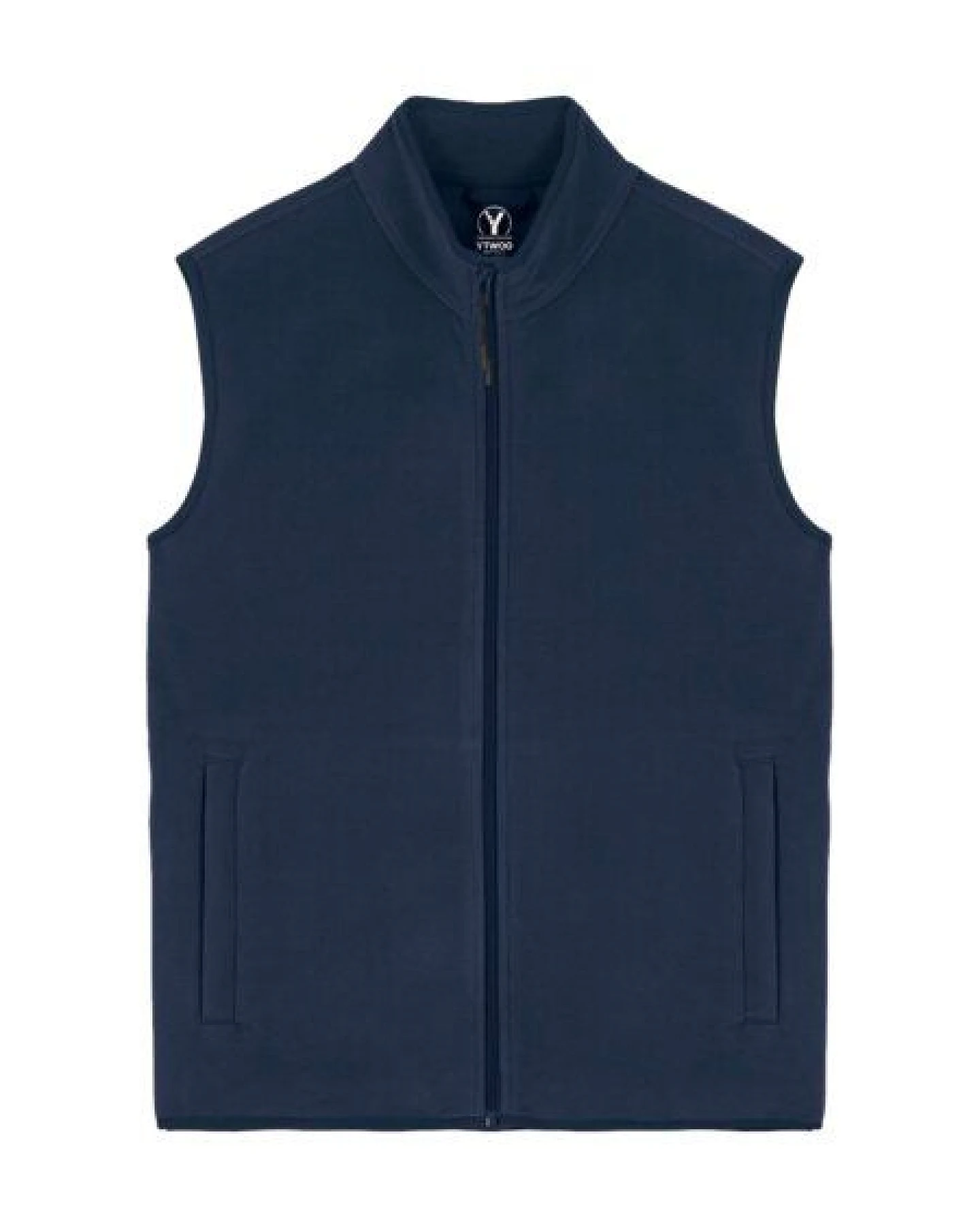 YTWOO Herren ärmellose Basic Fleecejacke aus 100% recyceltem Polyester – Ansicht 3