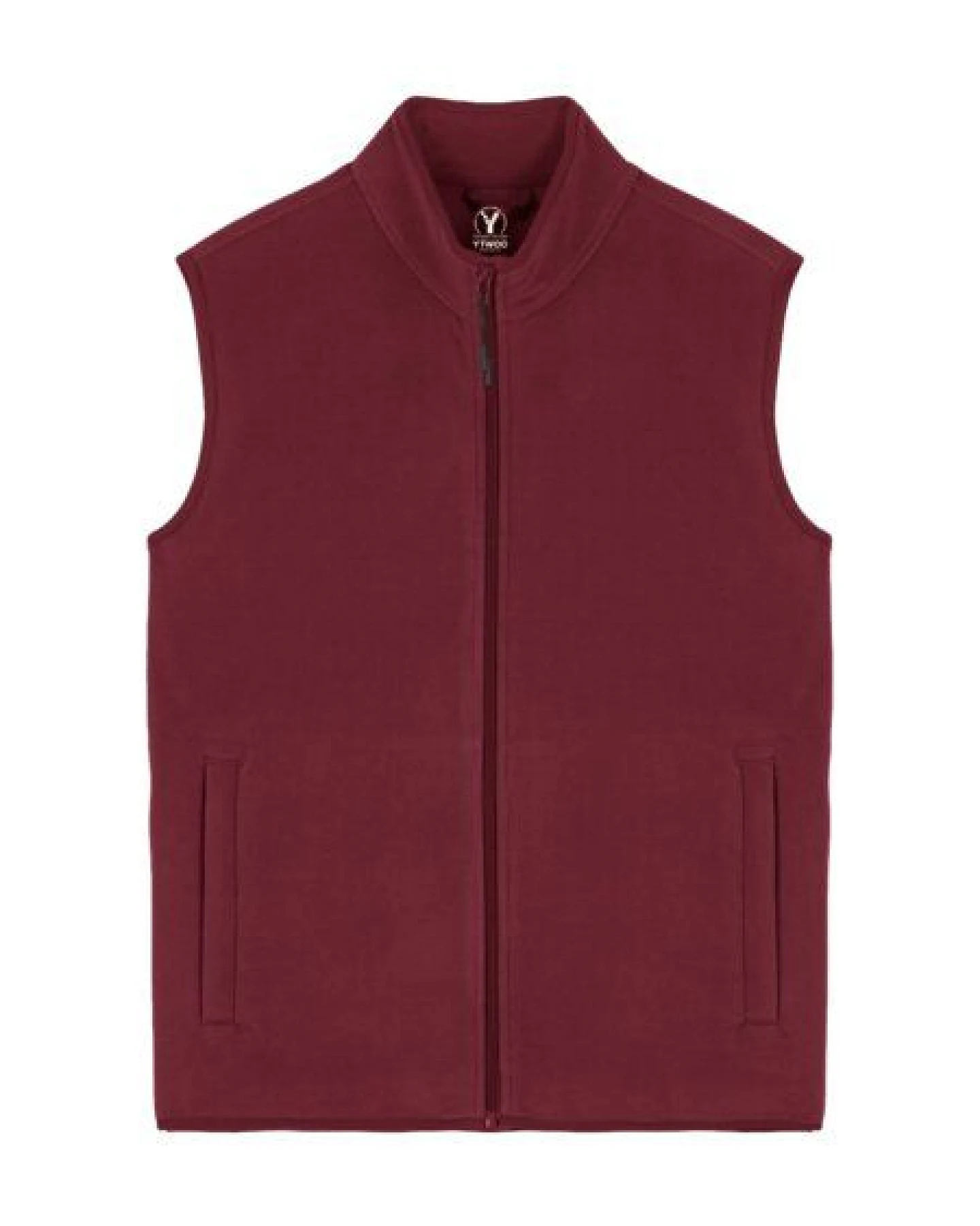 YTWOO Herren ärmellose Basic Fleecejacke aus 100% recyceltem Polyester – Ansicht 3